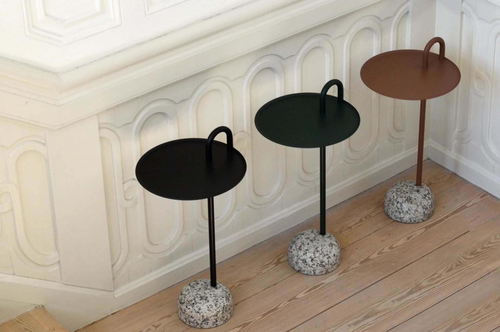 Bowler Side Table Pale brown