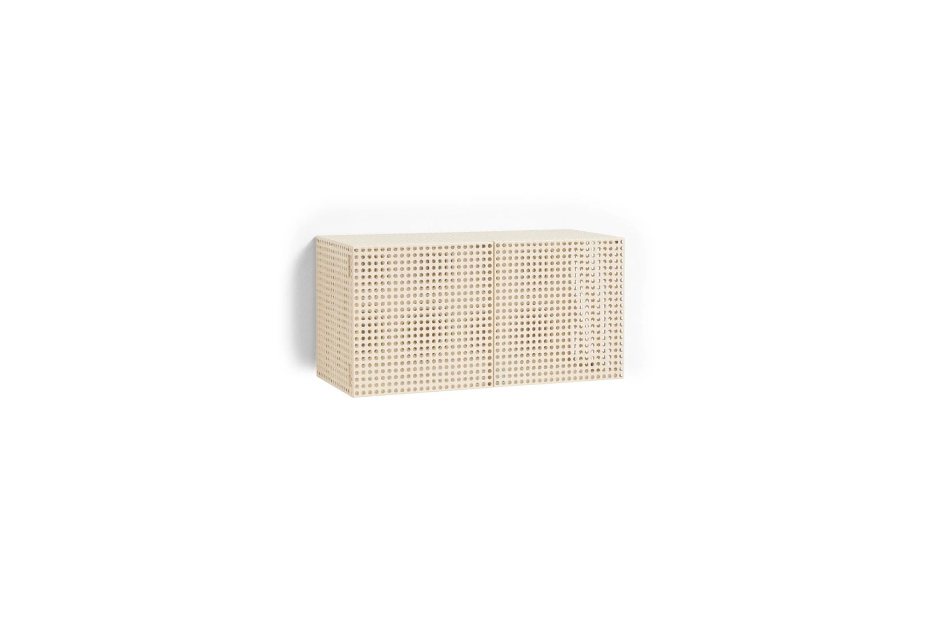Perforated Cabinet Wall Small Eggshell