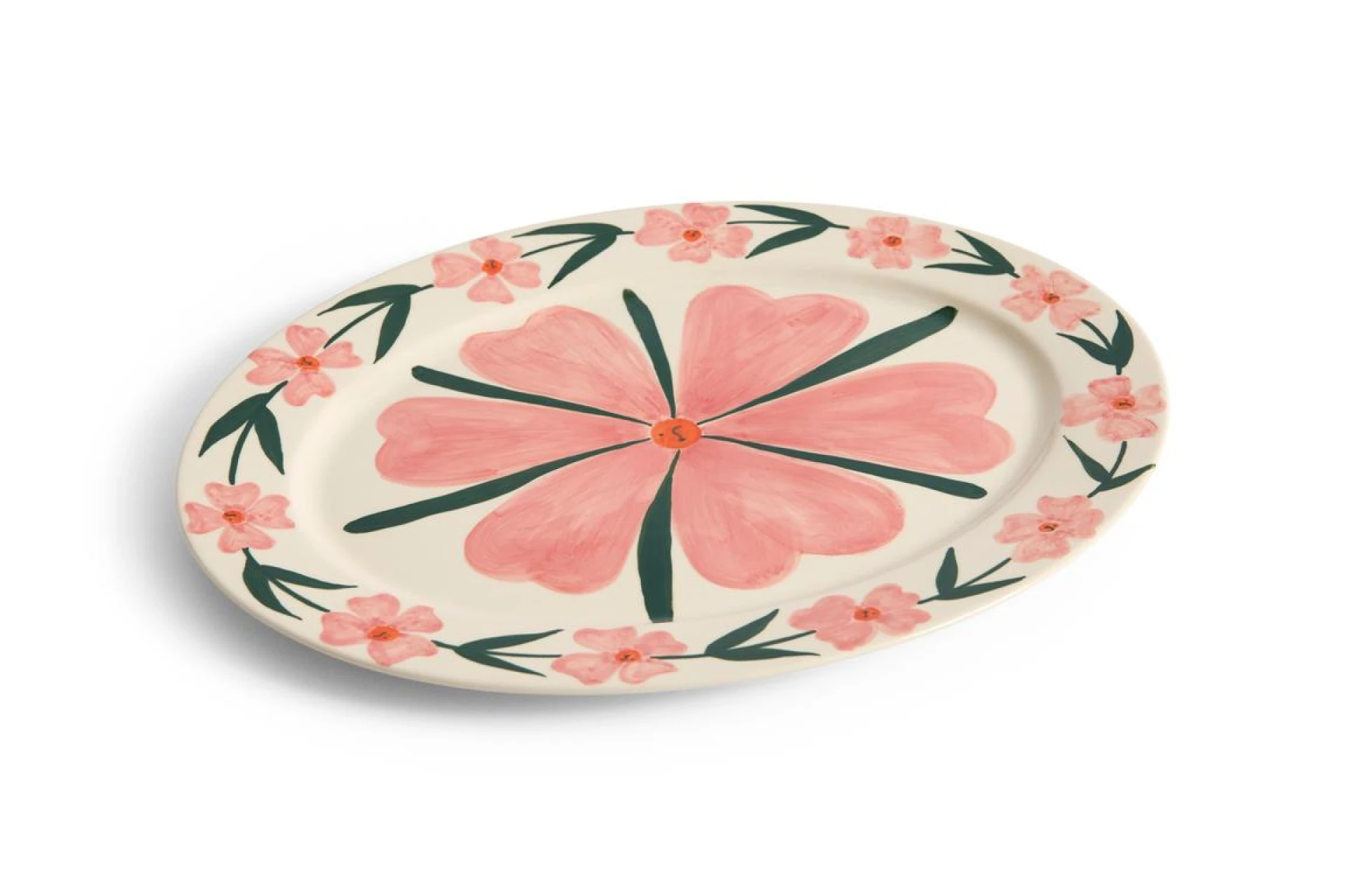 La Pittura Oval Serving Platter L36,5 Josephine