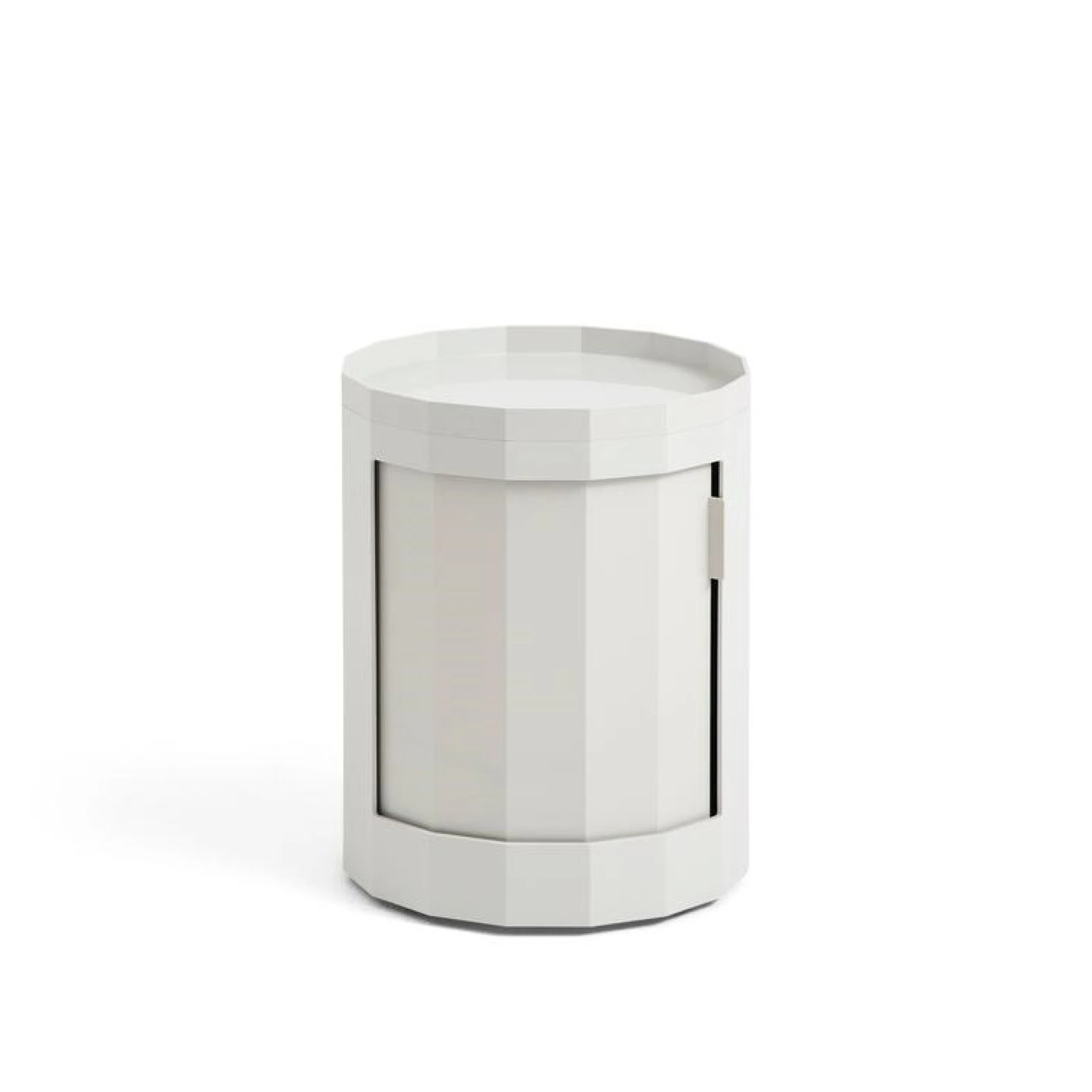 Facet Cabinet incl. feet and castors Low Misty grey