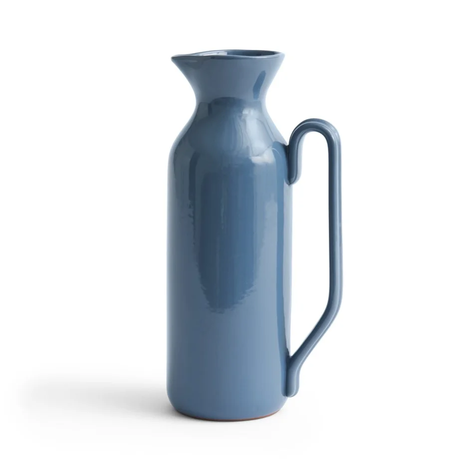 Barro Jug Tall Dark blue