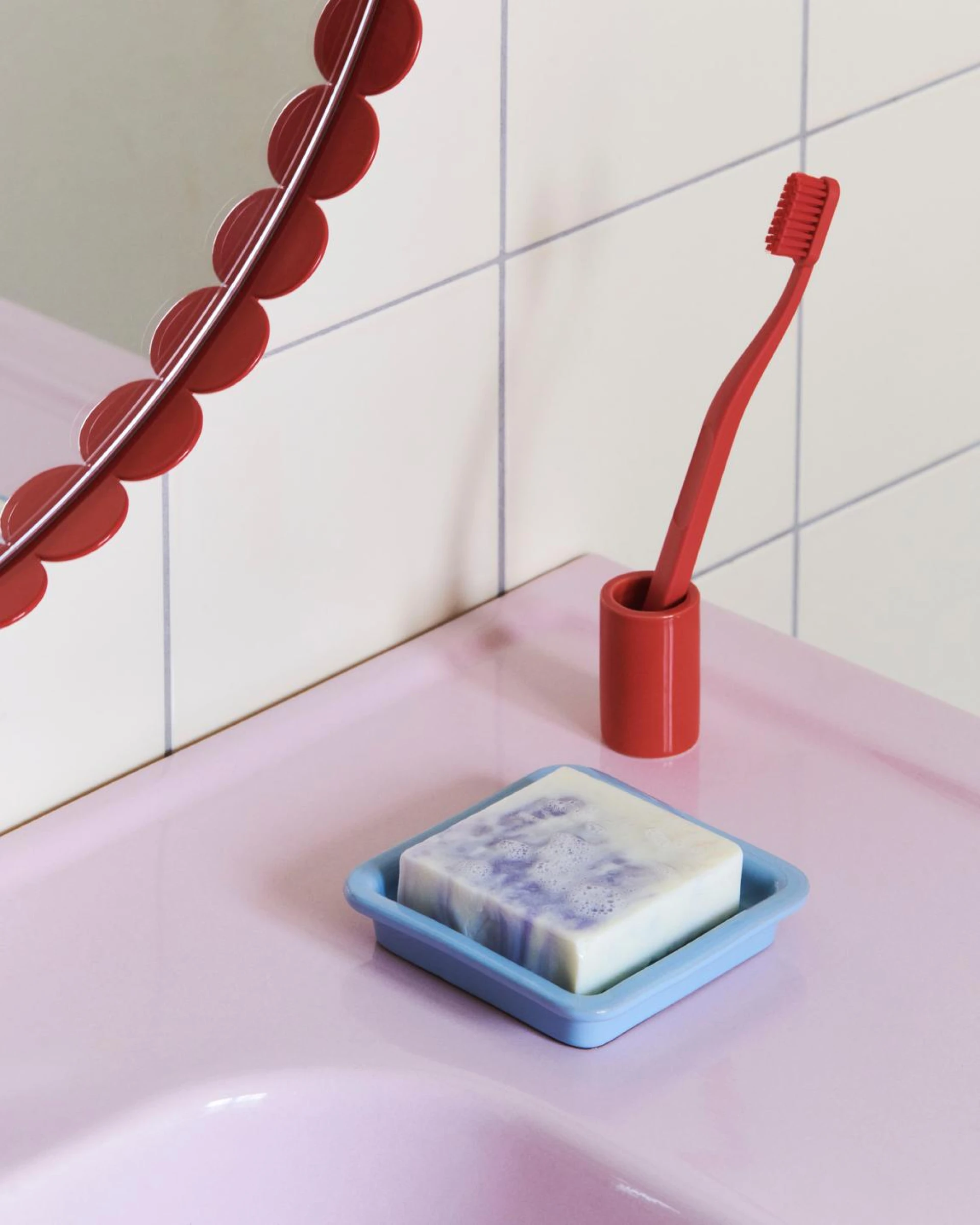 Toothbrush Holder Red