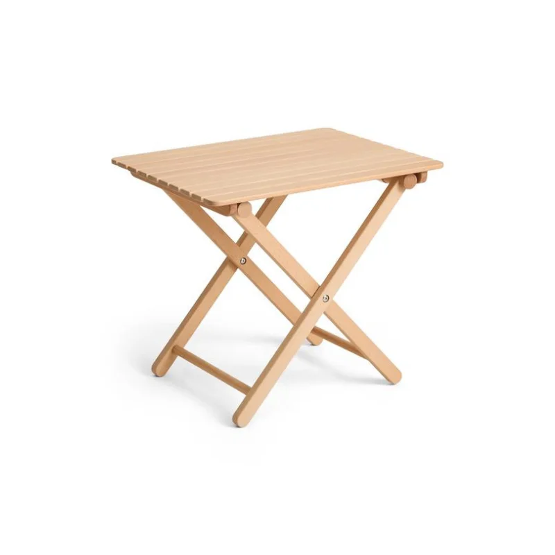 Outdoor Market Folding Table Small Natural