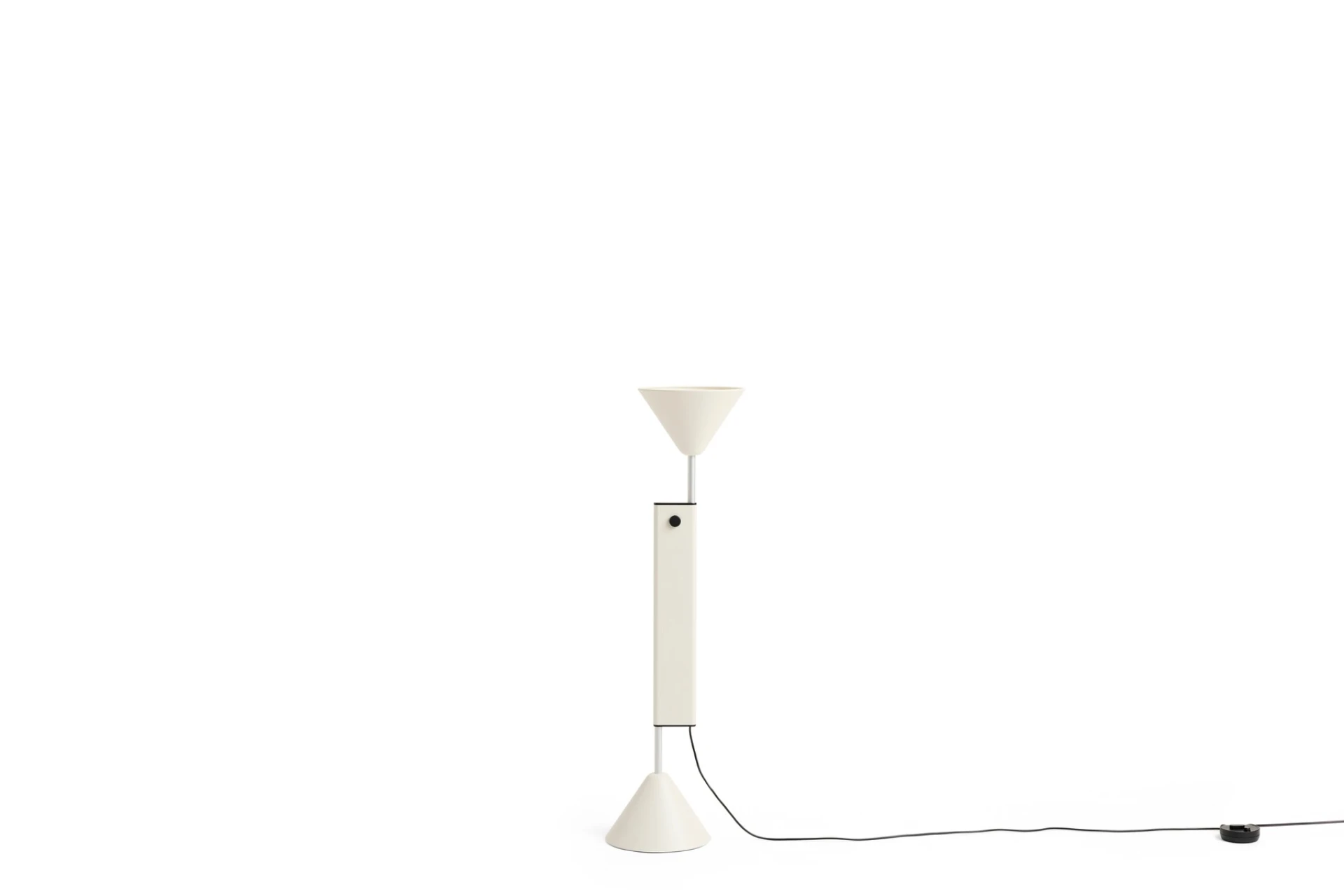 Twist Floor Lamp Cream white