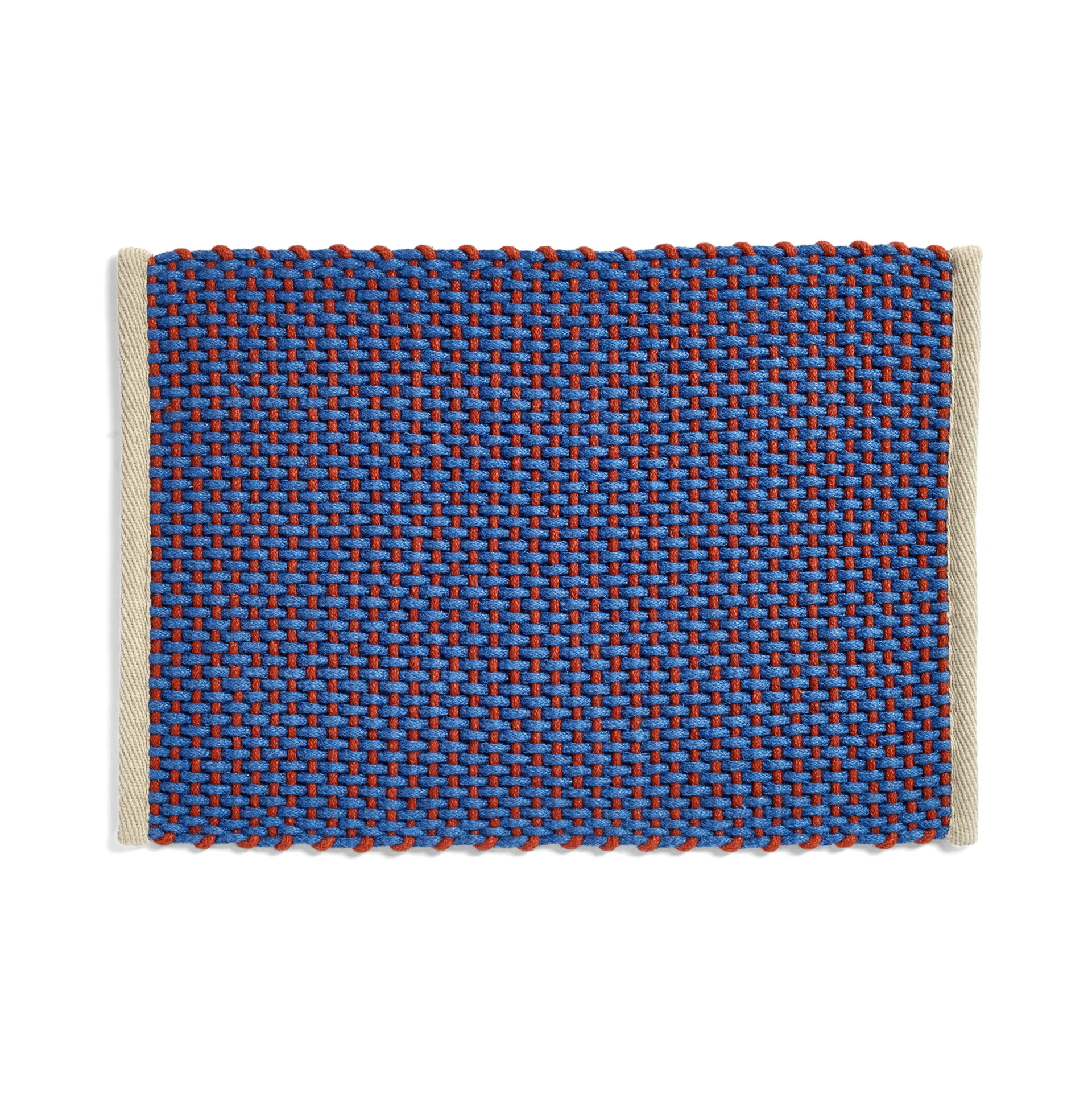 Door Mat 50 x 70 Blue