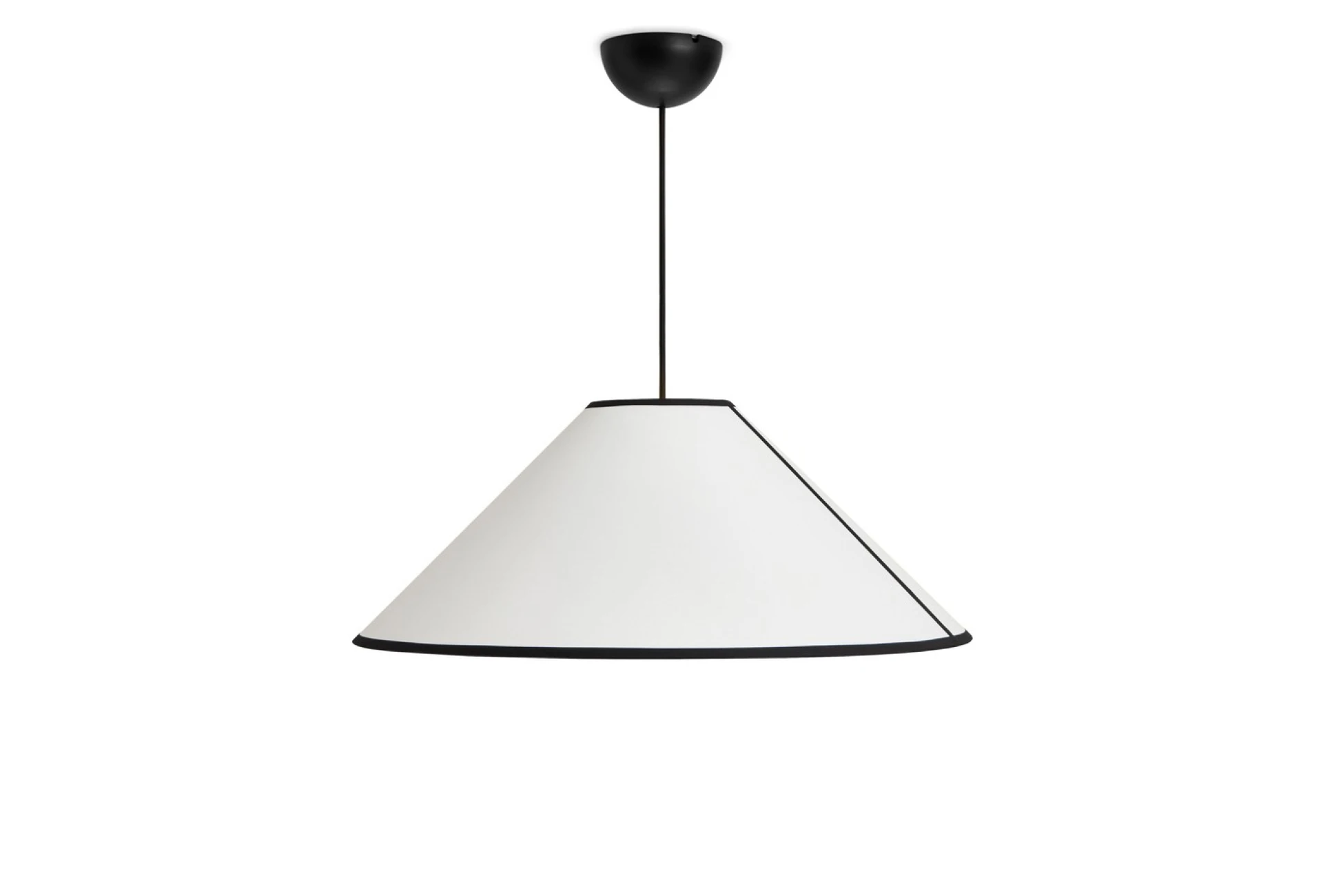 Ava Cone Pendant 600 White