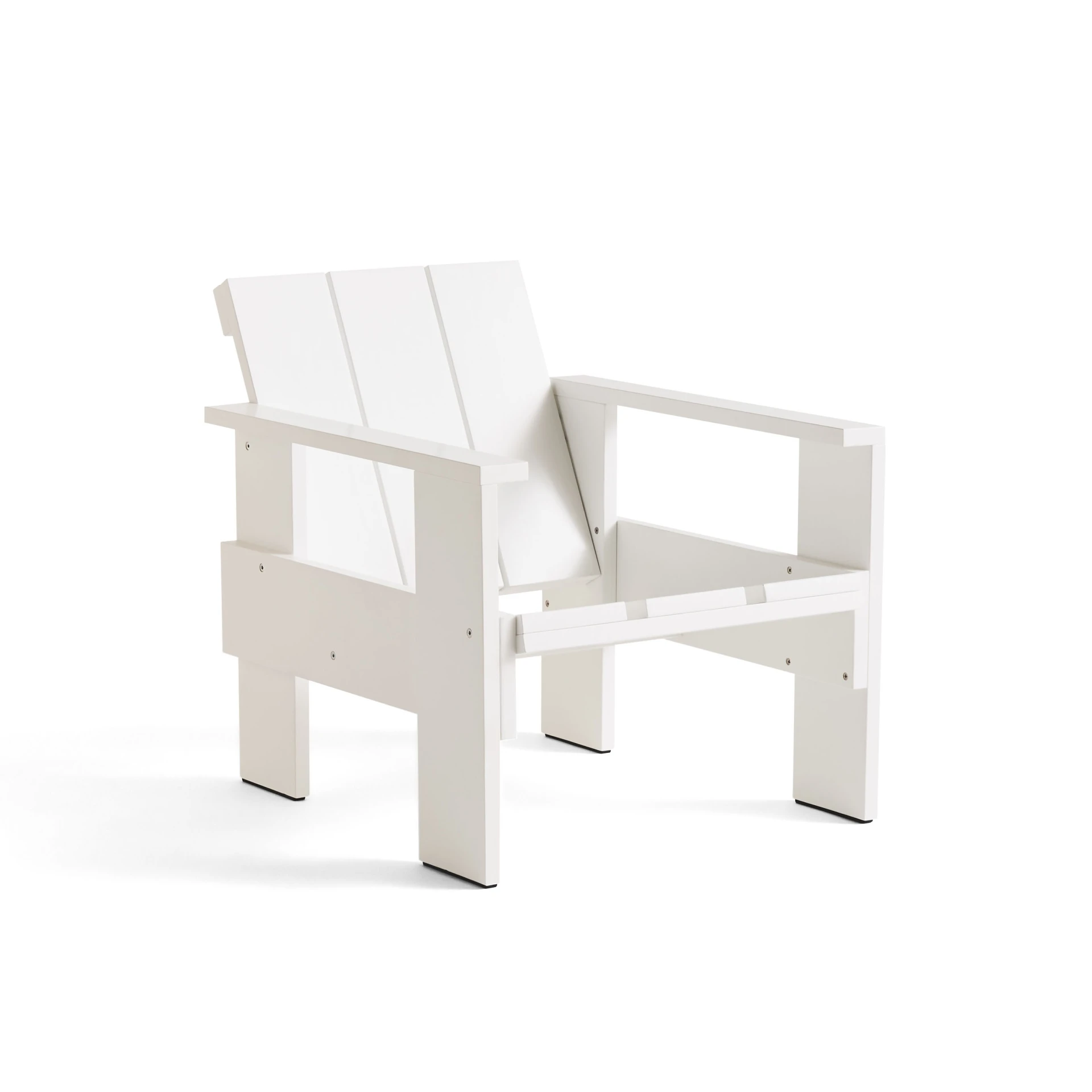 Crate Lounge Chair White