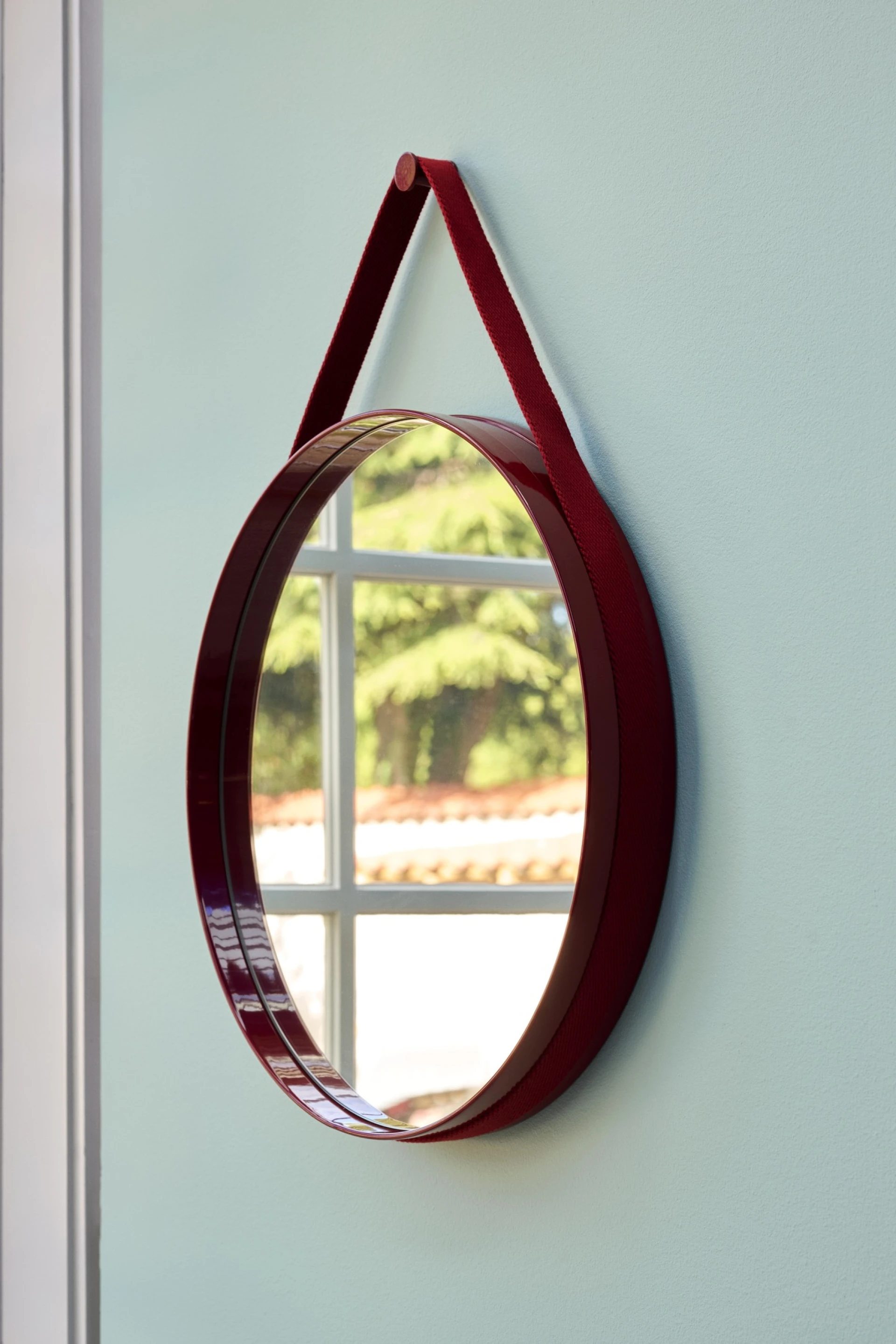 Strap Mirror D50 No. 2 Red