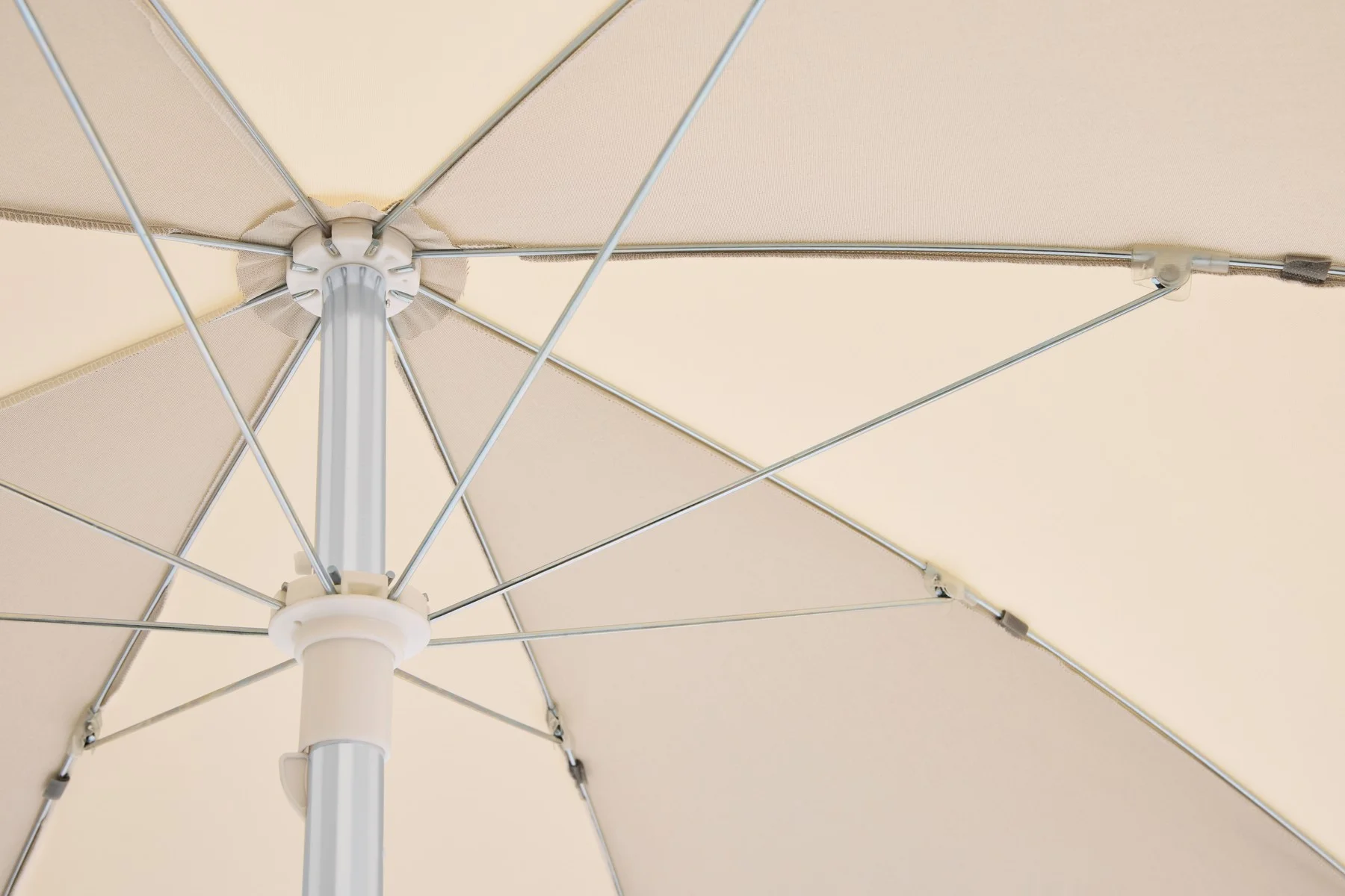 Terrazza Parasol Octagon Off-white and grey