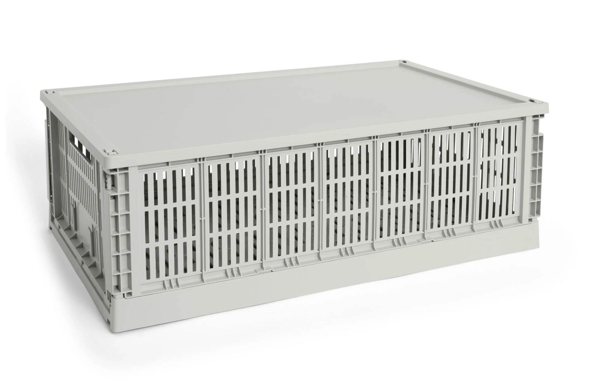 HAY Colour Crate Lid Plastic X-Large Grey