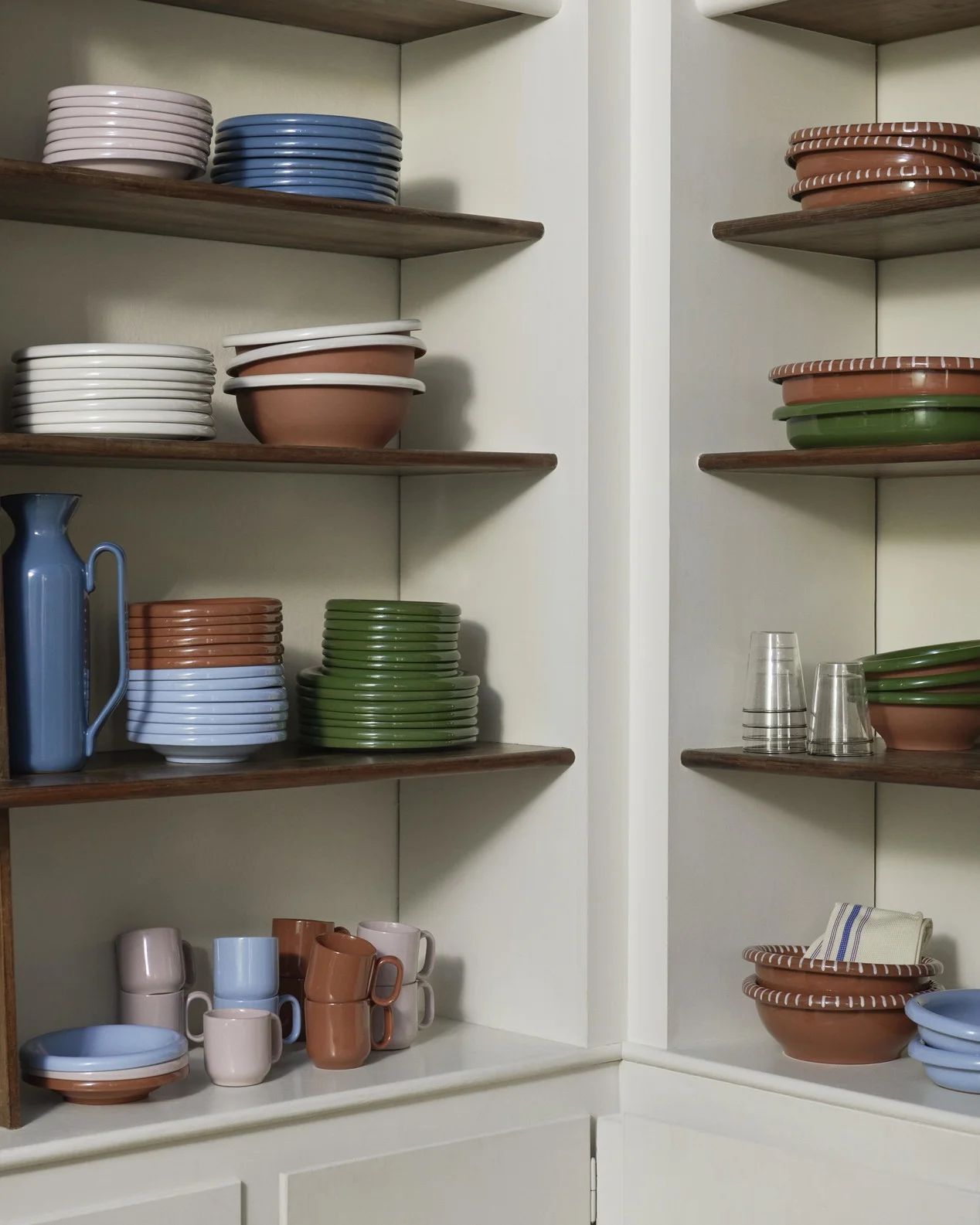 Barro Plate Set of 2 Ø24 Green