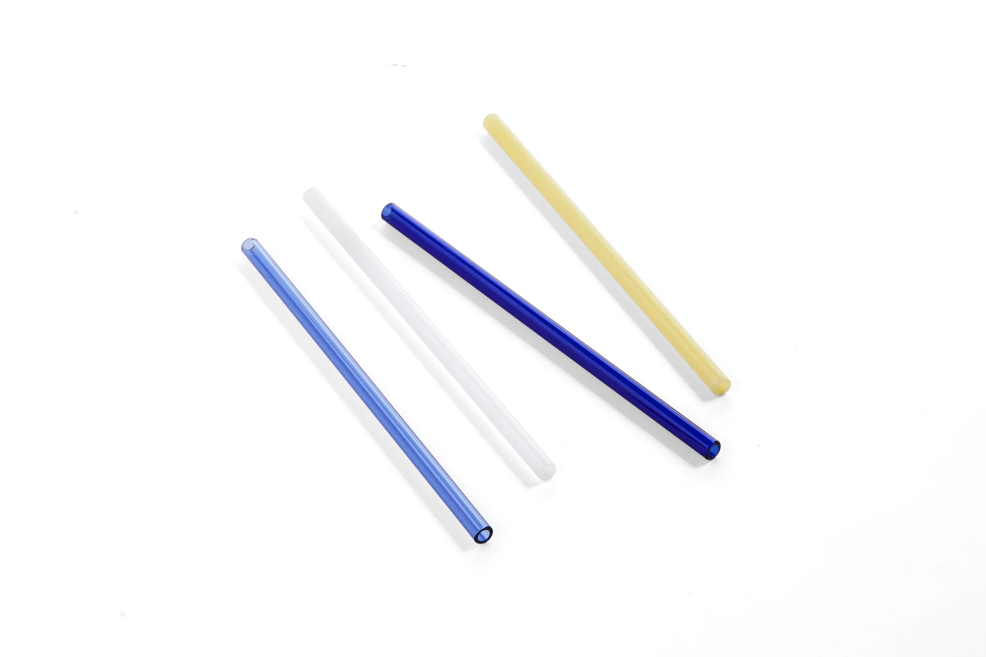Sip Straight Straw Set of 4 Opaque mix