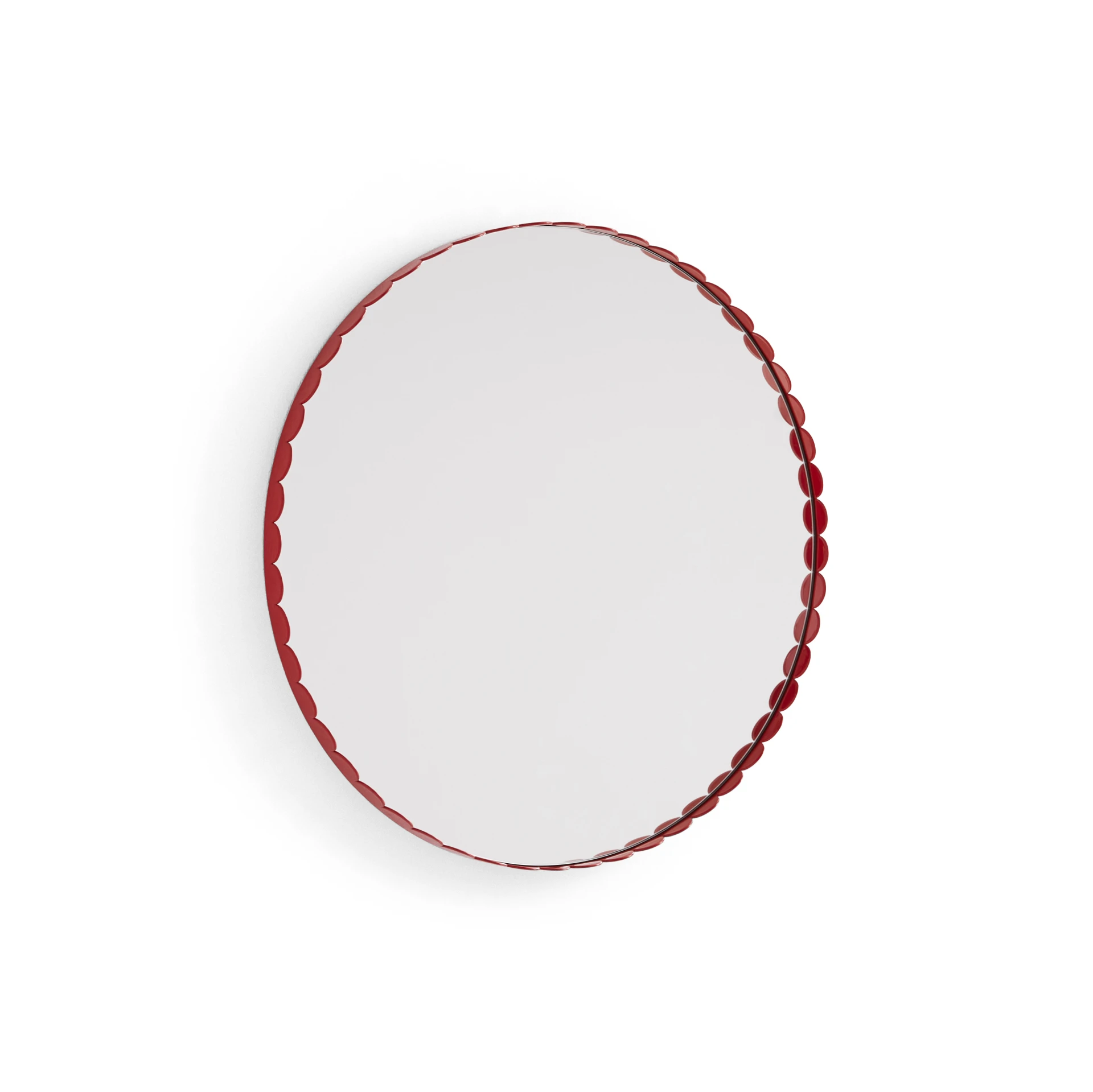 Arcs Mirror Round Red Arcs Mirror Round Red