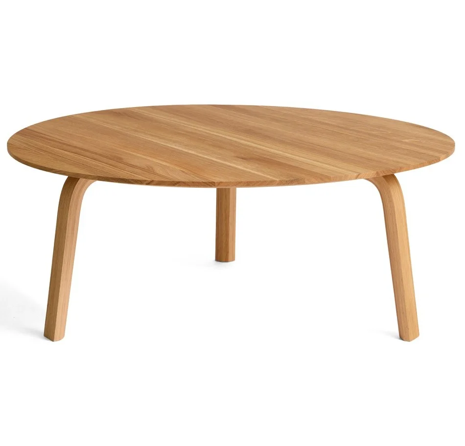 Bella Coffee Table D80 x H32 Oiled solid oak 