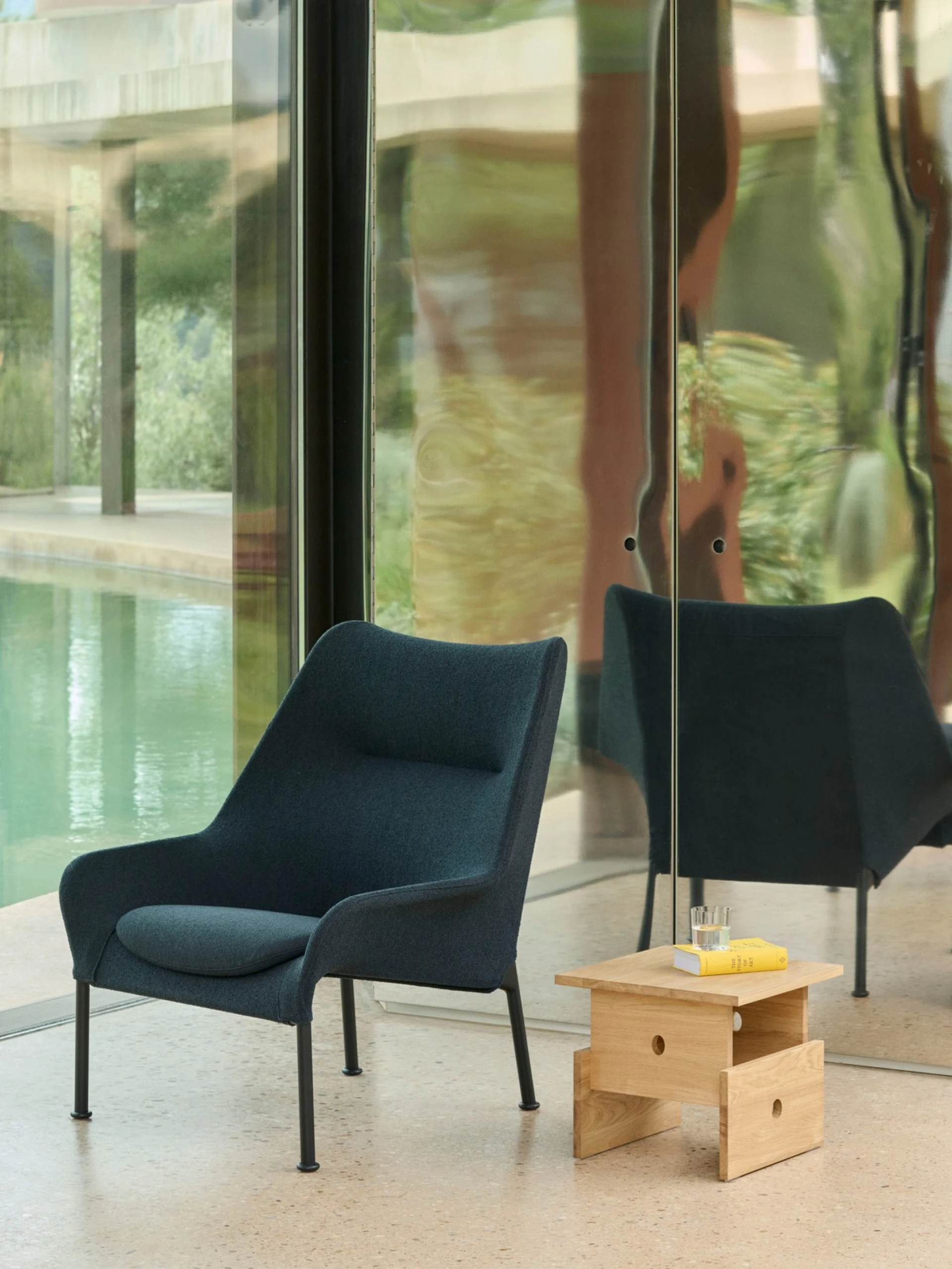 Wood Box Coffee Table Oiled oak