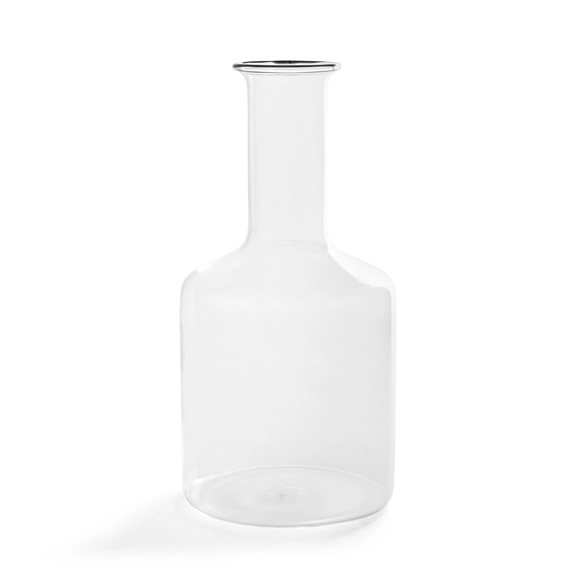Rim Carafe Clear with Black rim