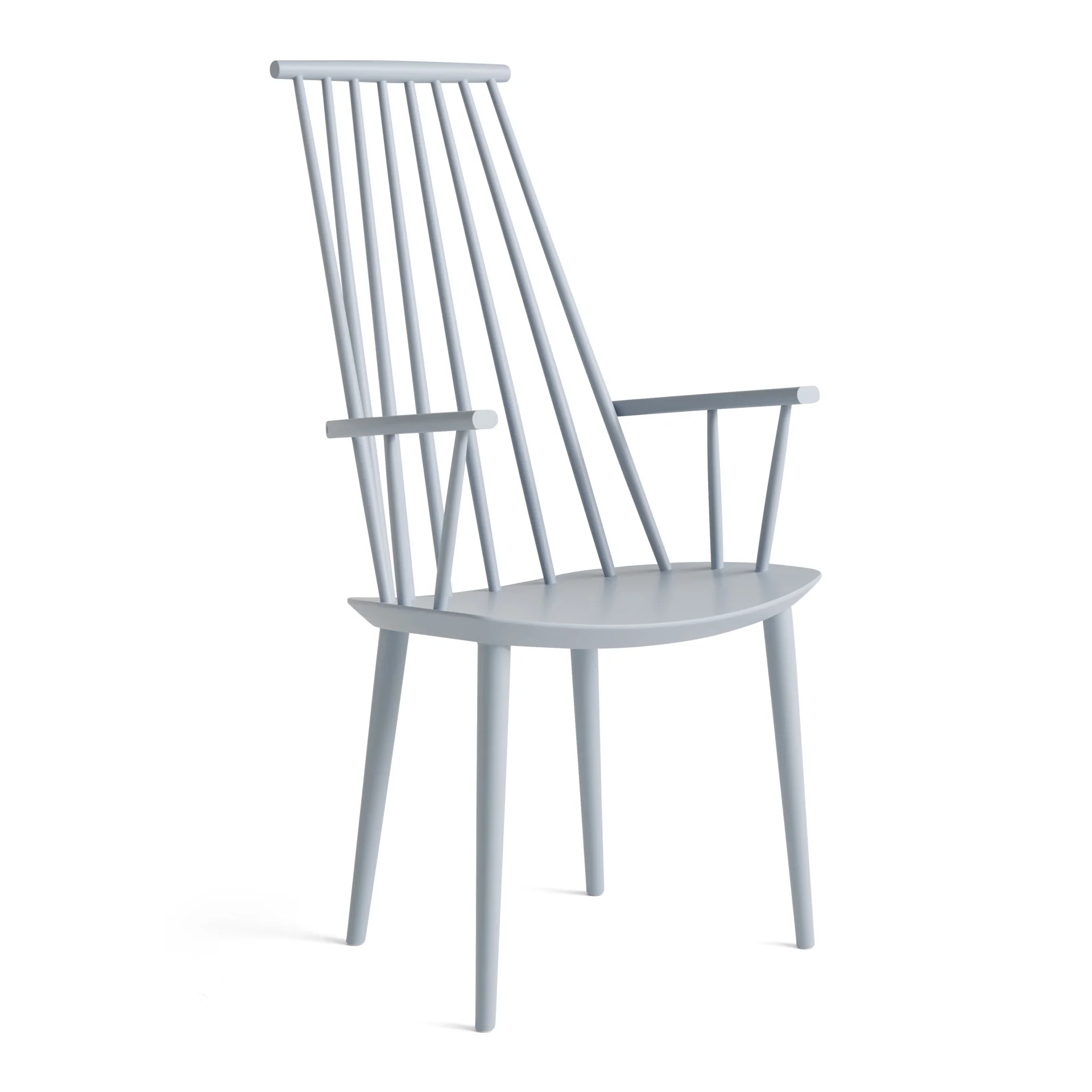 J110 Chair Beech Slate blue