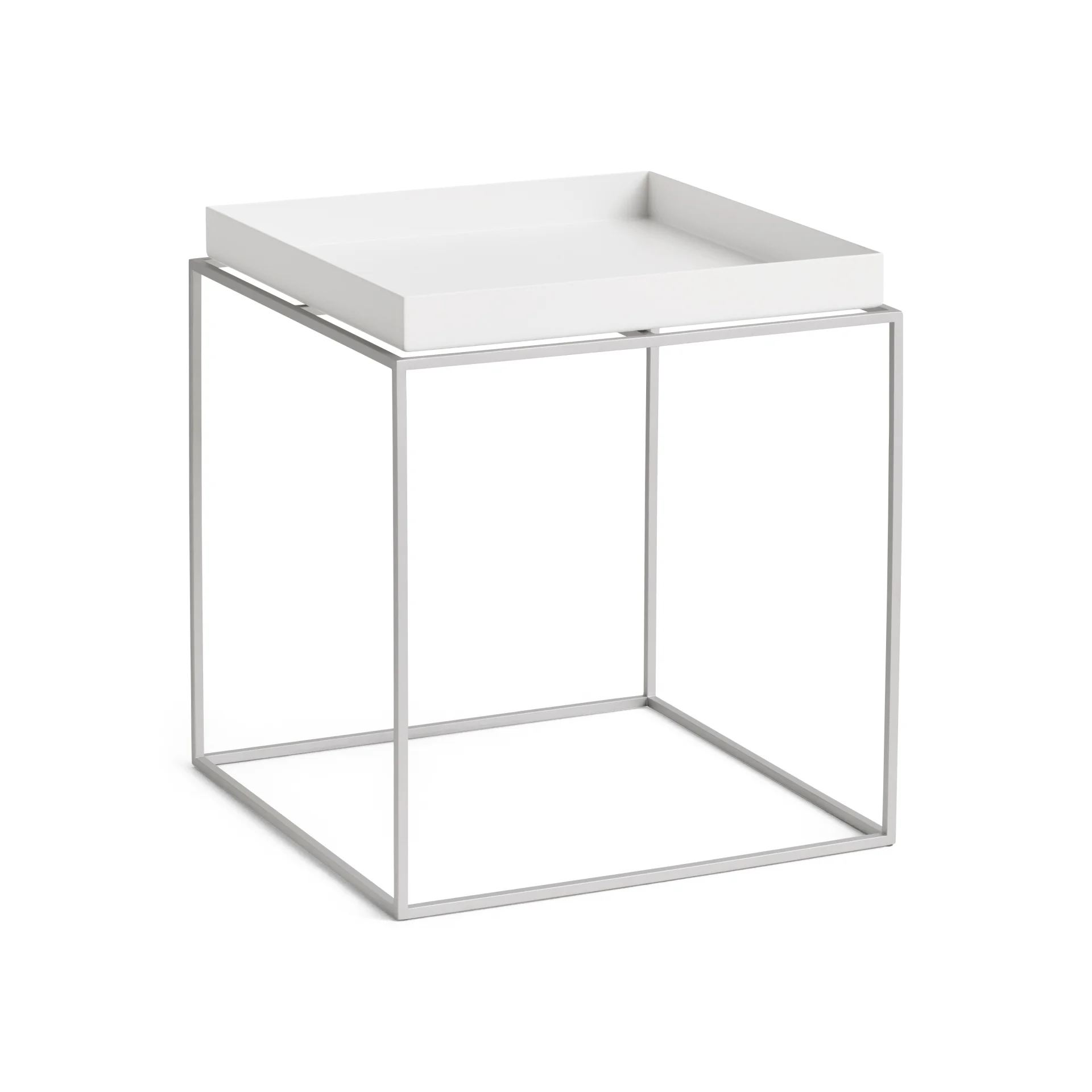 Tray Table Silicon Coated M L40 x W40 White 