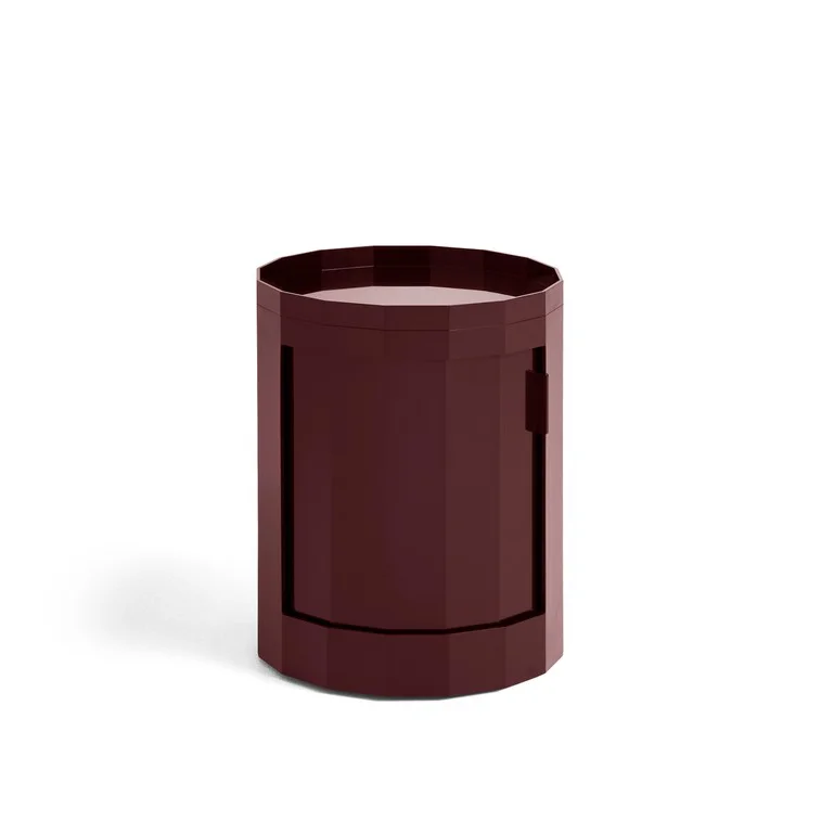 Facet Cabinet 100 Burgundy
