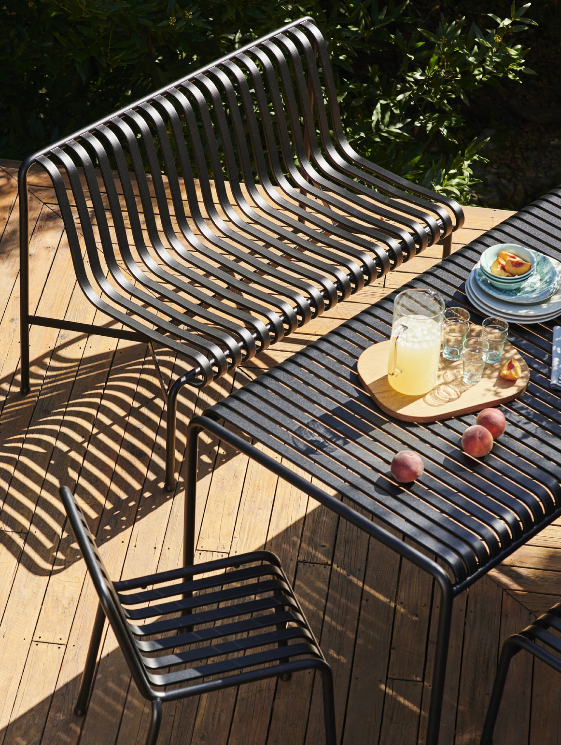 Palissade Dining Bench without Armrest