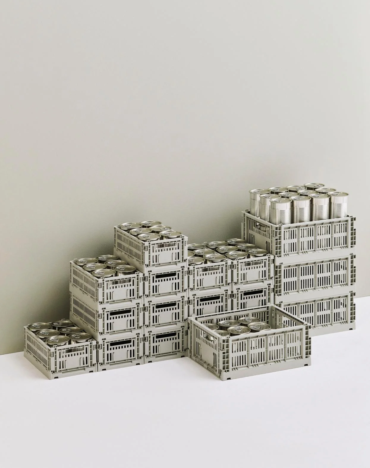 HAY Colour Crate Medium Grey
