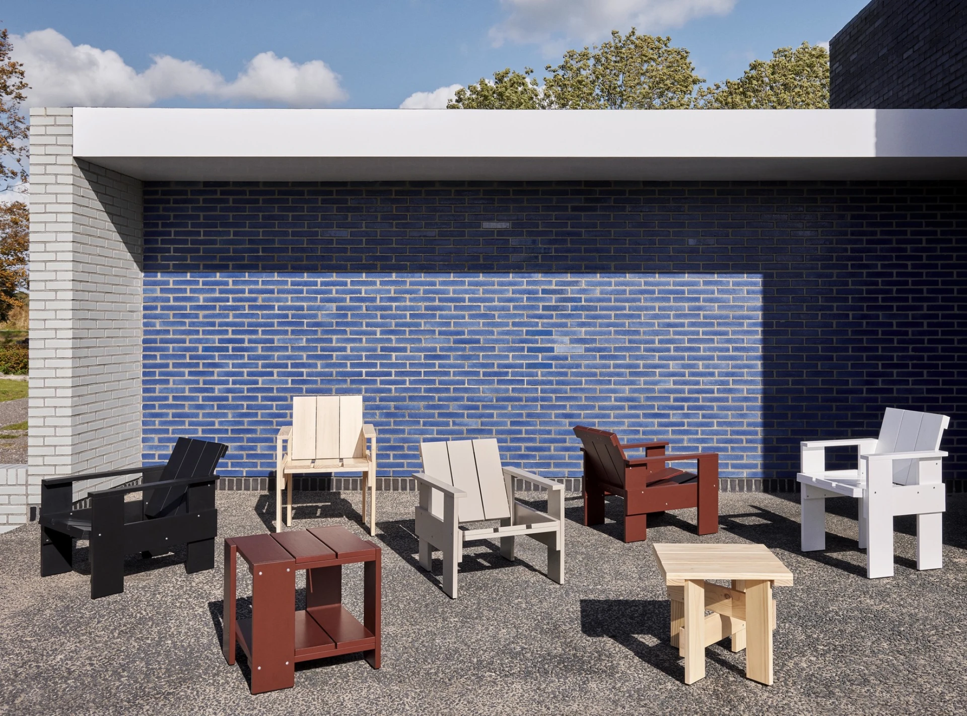 Crate Dining Chair White