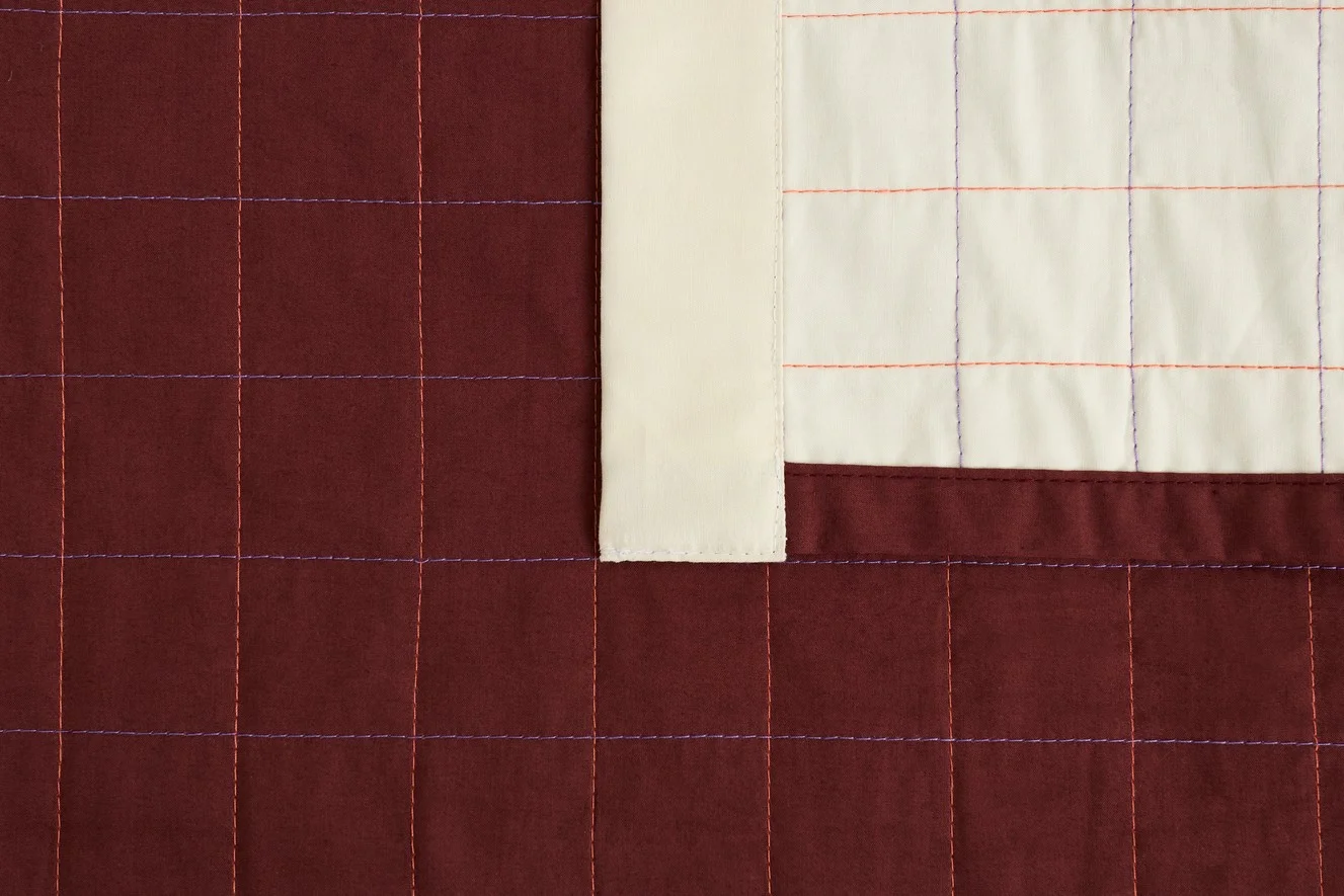 Dori Bedspread Maroon