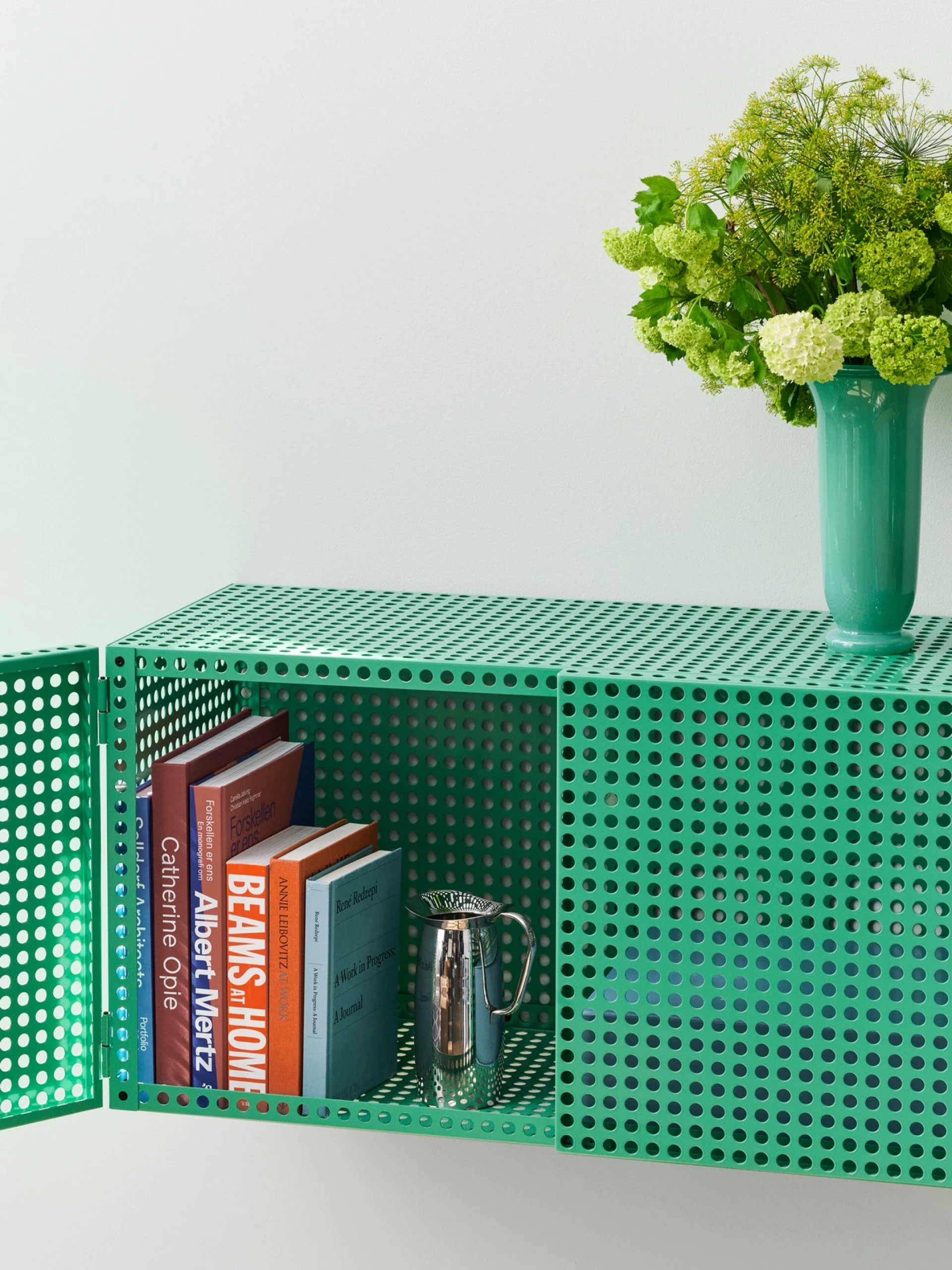 Perforated Cabinet Wall Small Soft jade