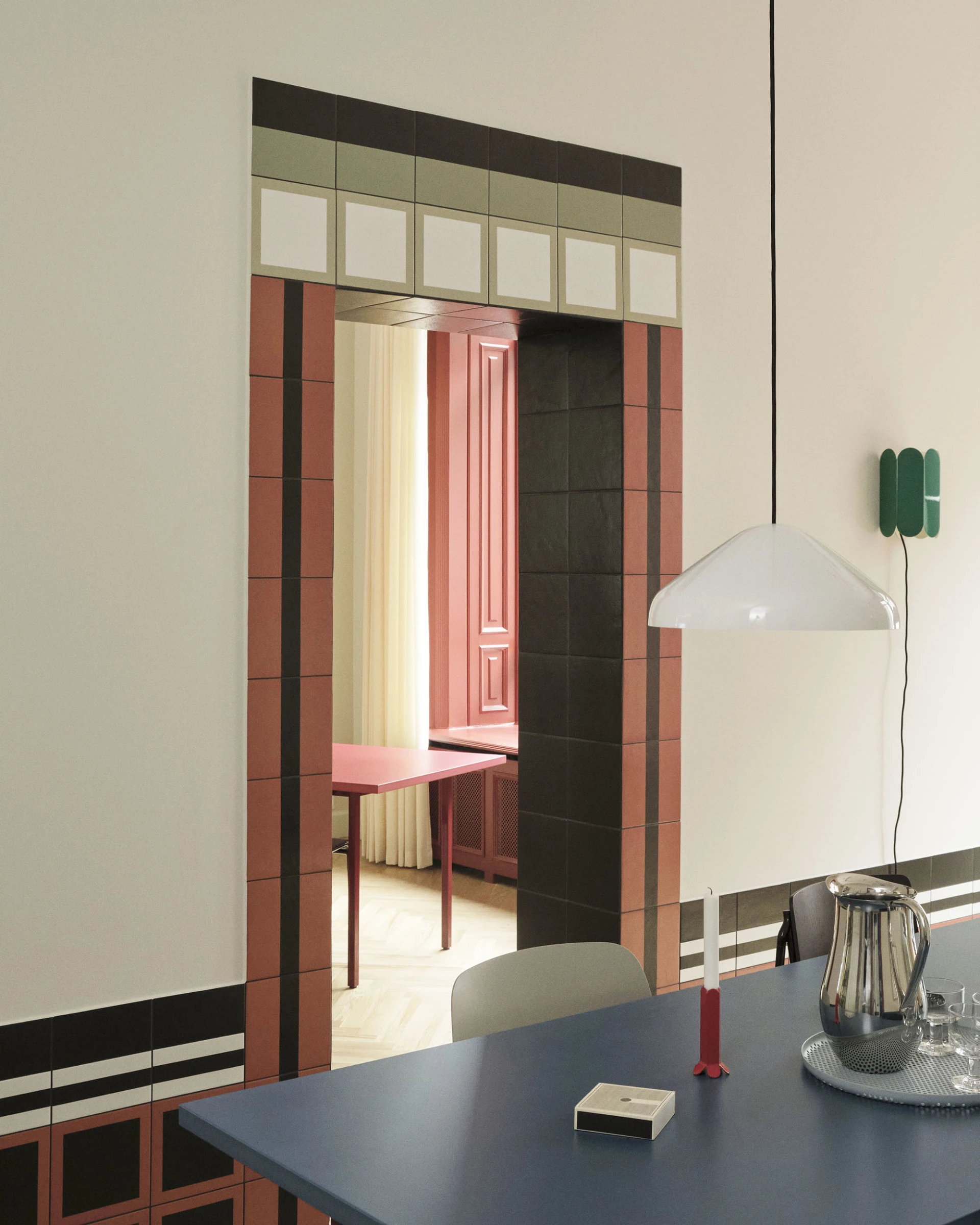 Arcs Wall Switch Sea green