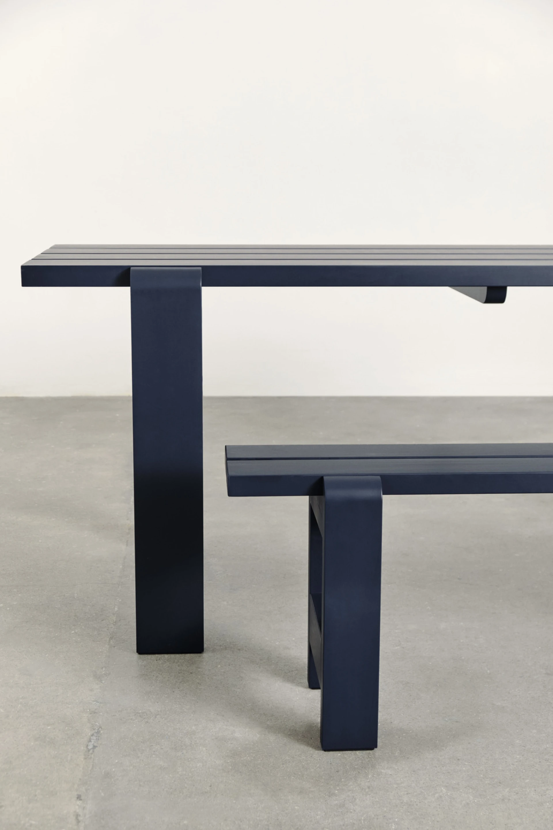 Weekday Table L180 Steel blue