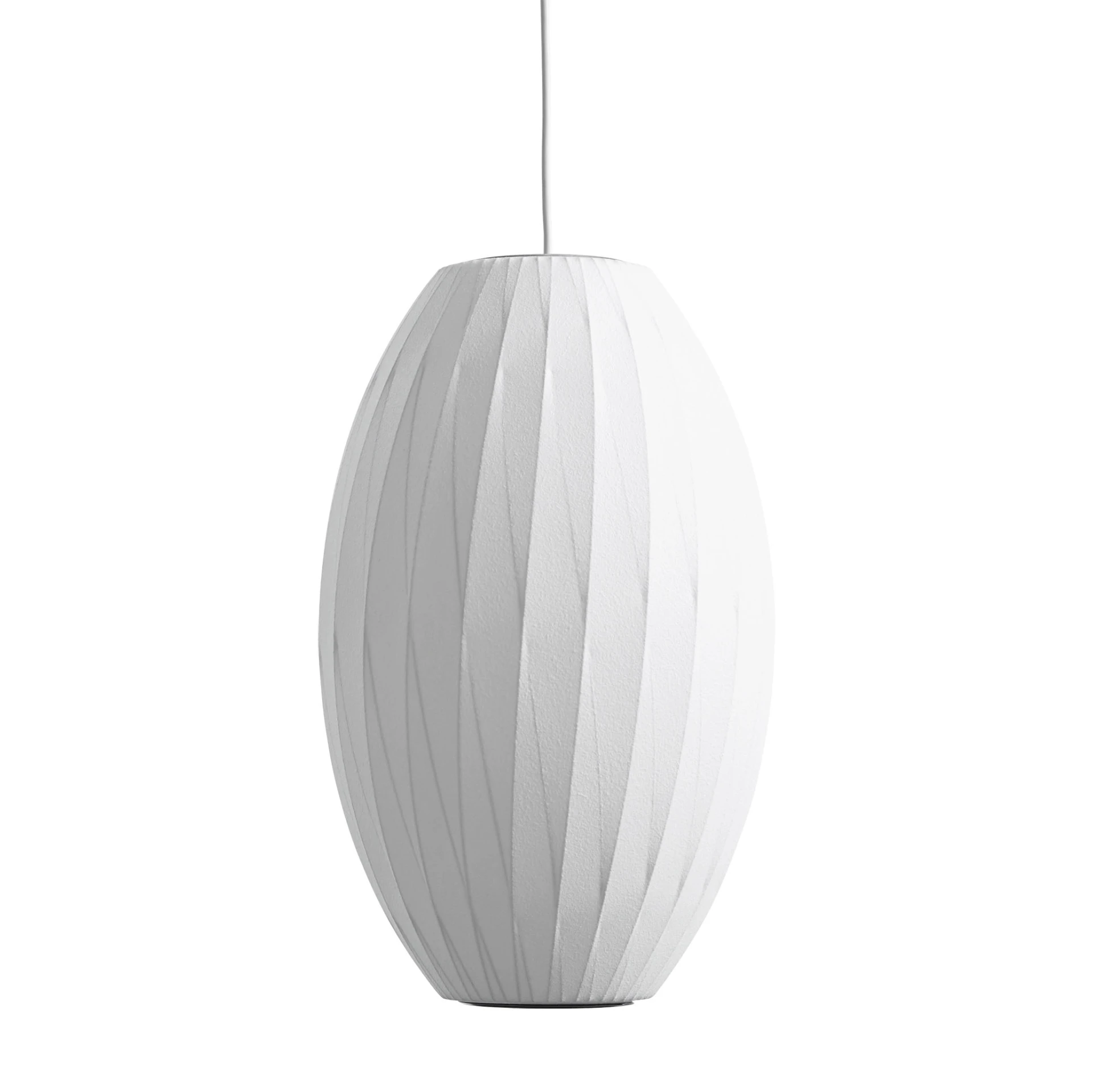 Nelson Cigar Crisscross Bubble Pendant M Off-white 
