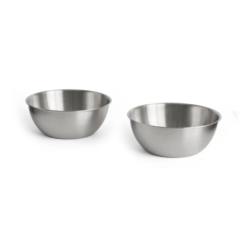 Outdoor Market Steel Bowl Set of 2 Small