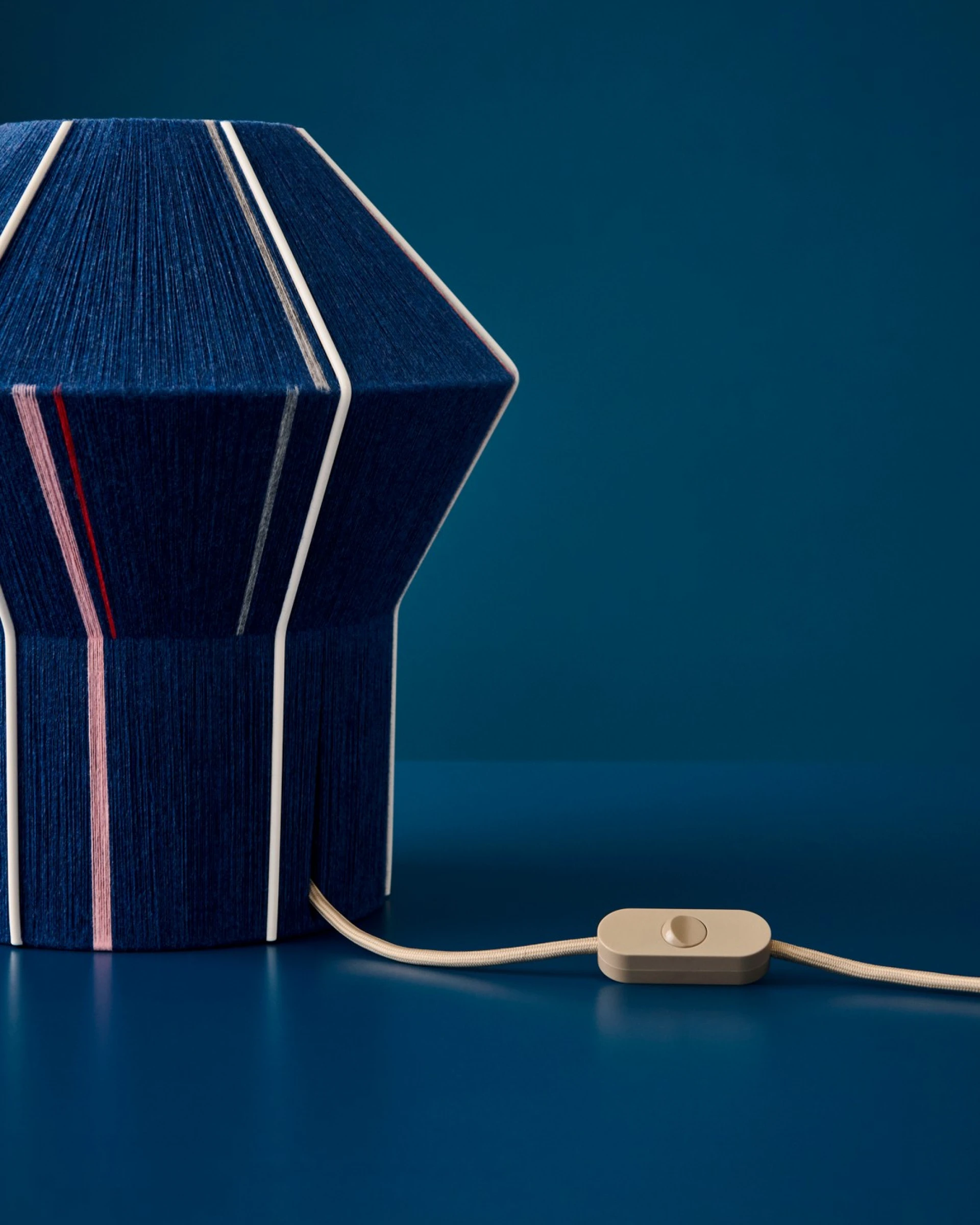 Common Table Cord set Anthracite Blue