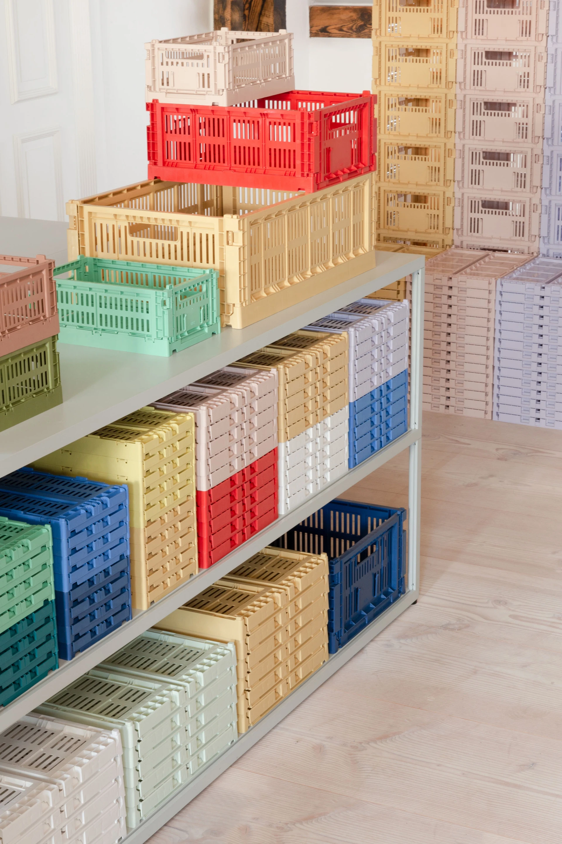 HAY Colour Crate S Olive