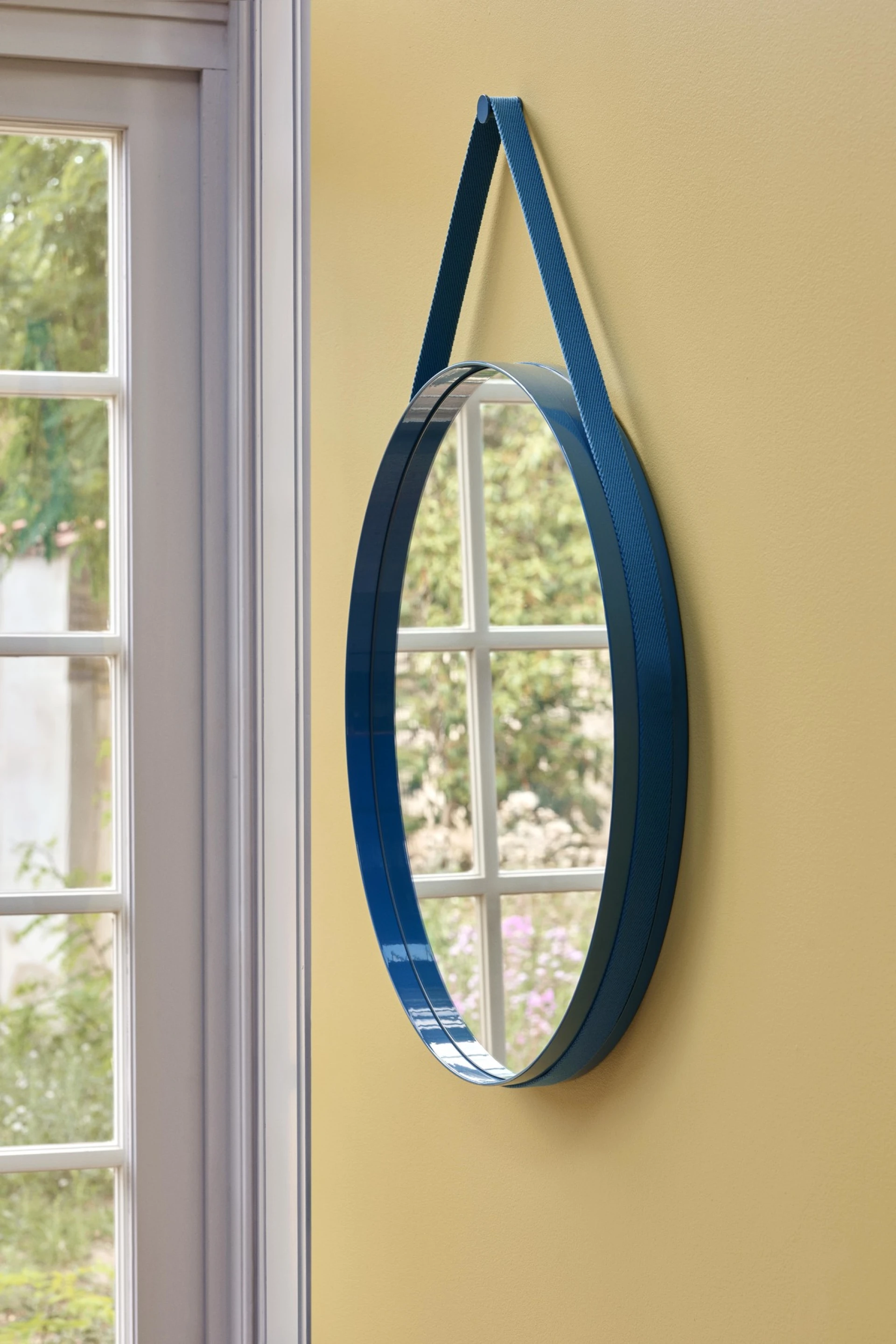 Strap Mirror D70 No. 2 Blue Strap Mirror D70 No. 2 Blue