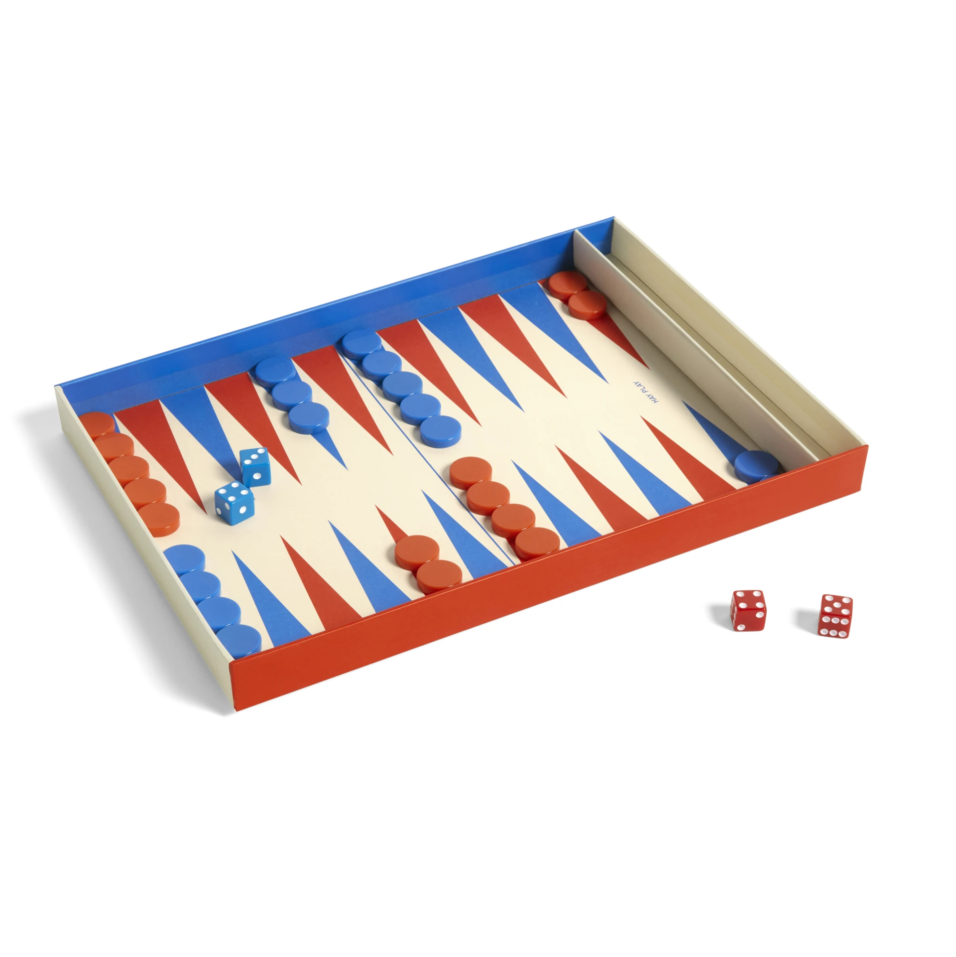 HAY Play Backgammon Off-white