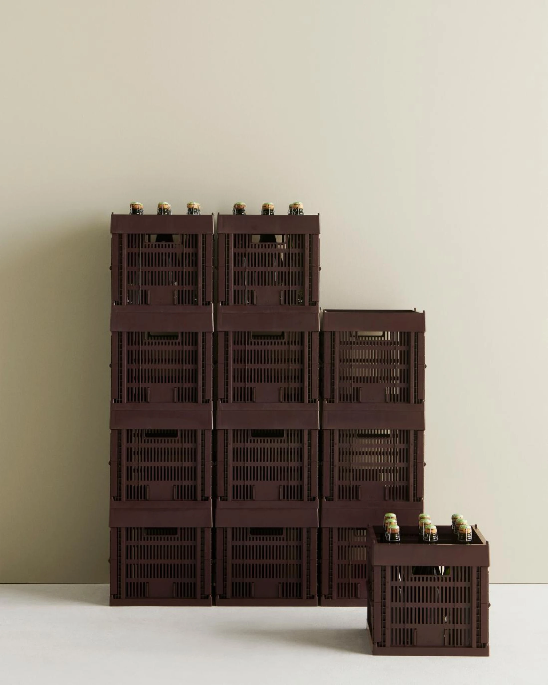 HAY Colour Crate Cube Bordeaux