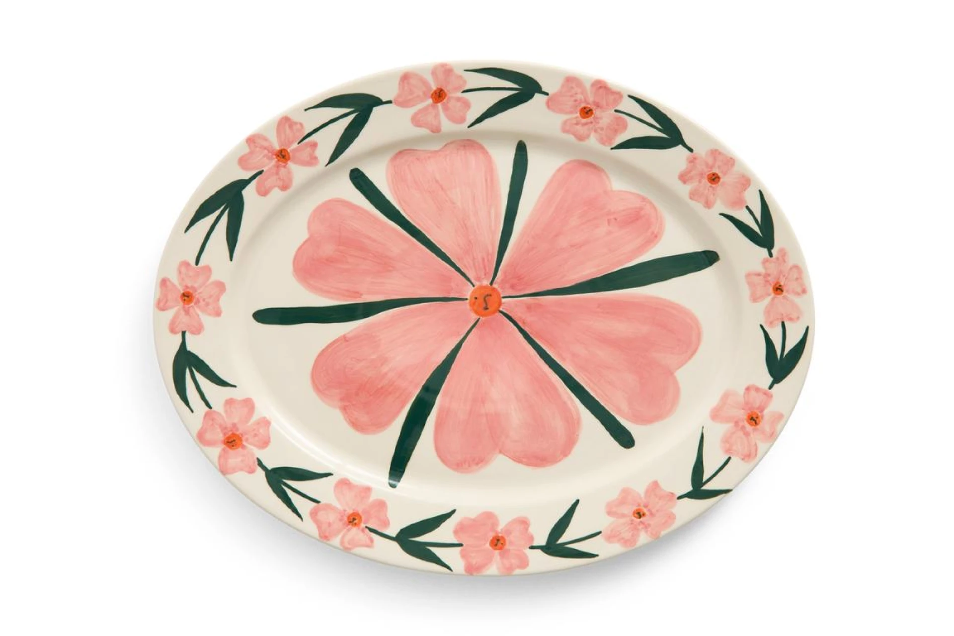 La Pittura Oval Serving Platter L36,5 Josephine