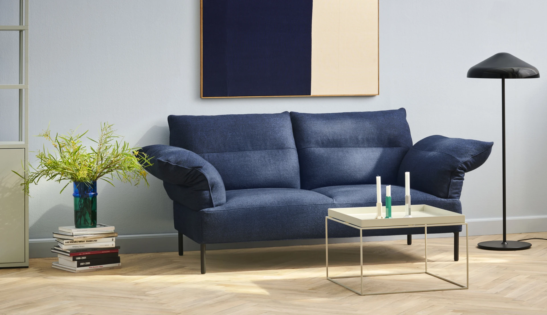 Pao Steel Floor Lamp Soft black