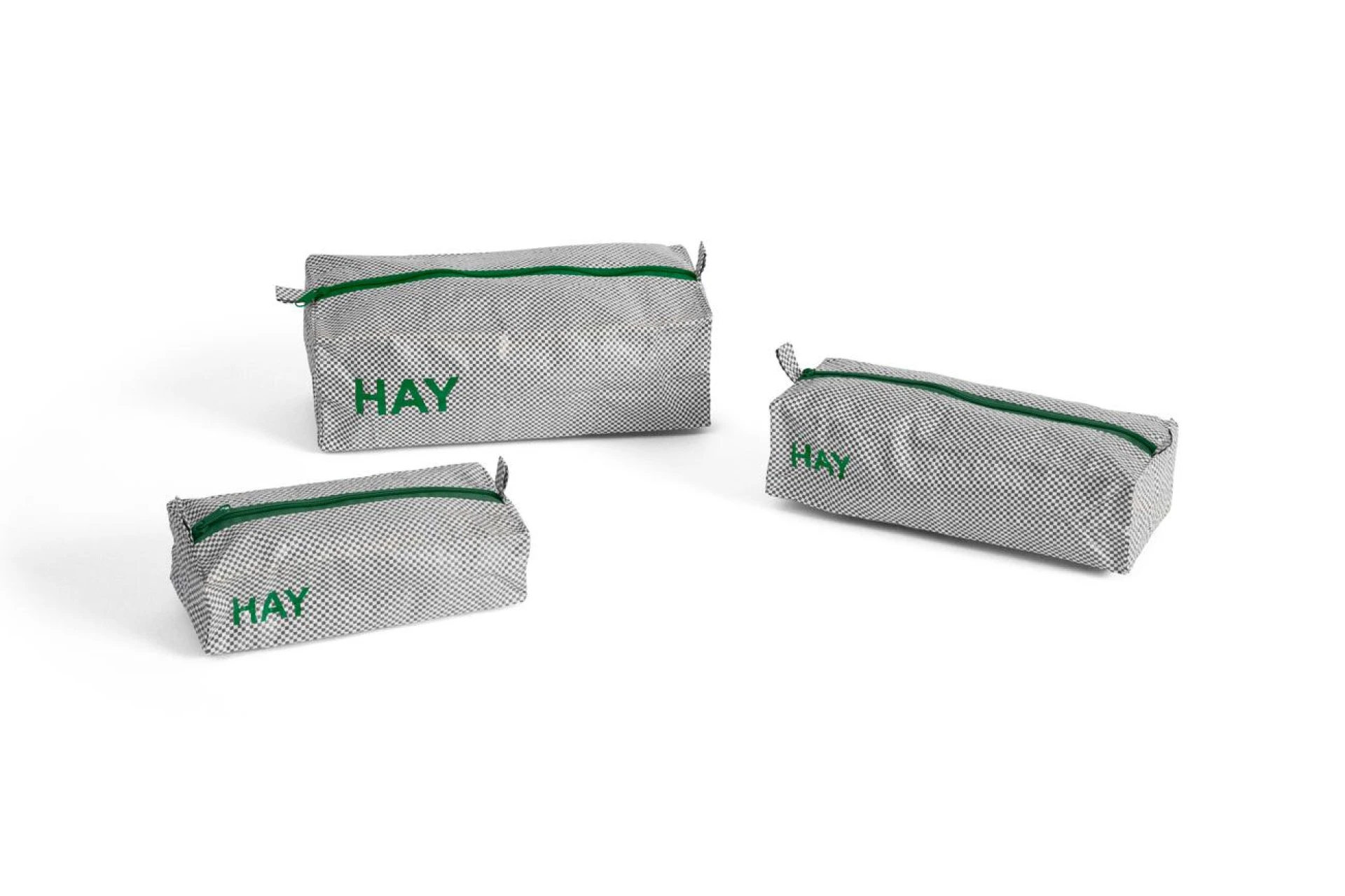 Candy Mono Wash Bag Box Set of 3 Grey