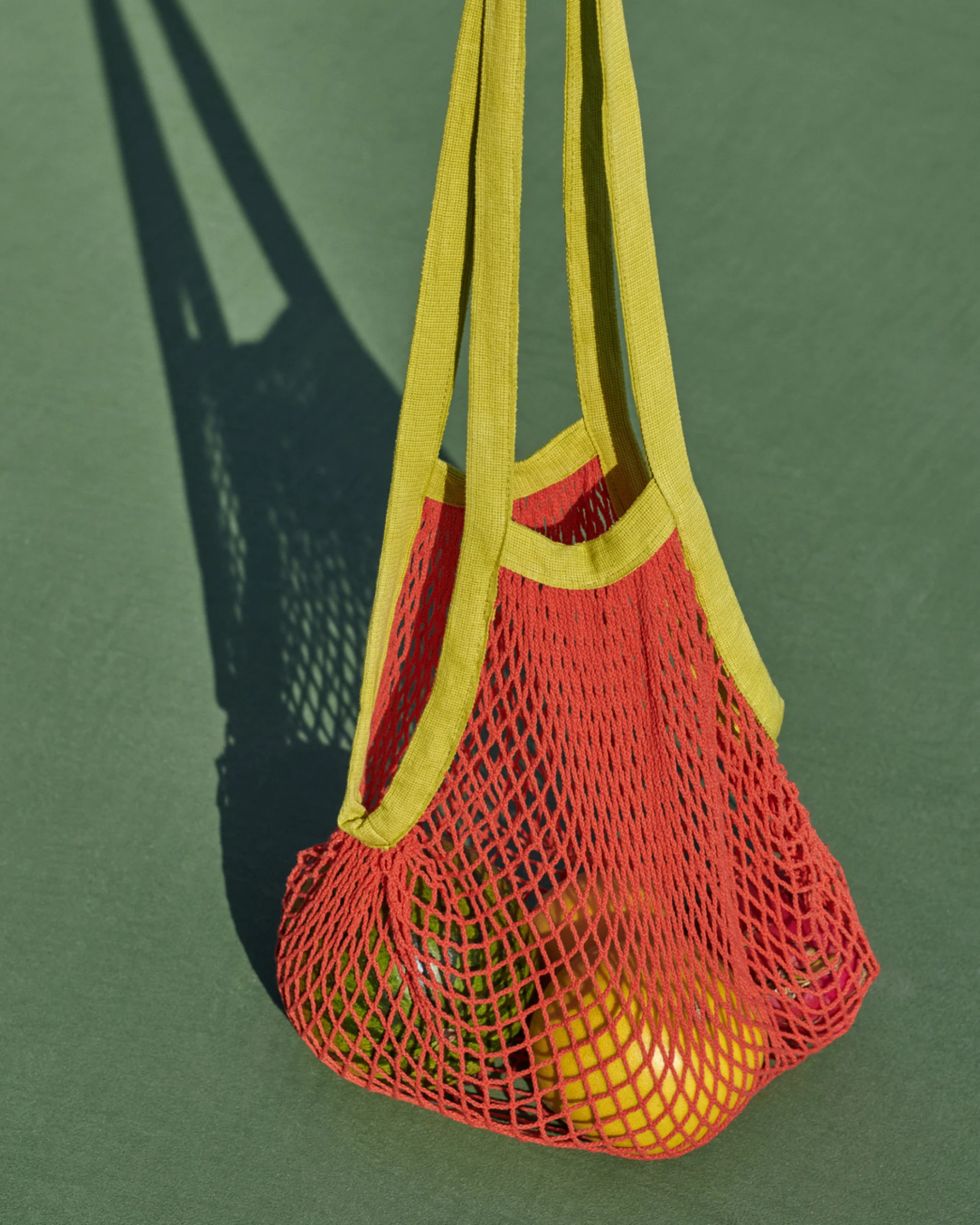 Sobremesa Market Net Bag Red
