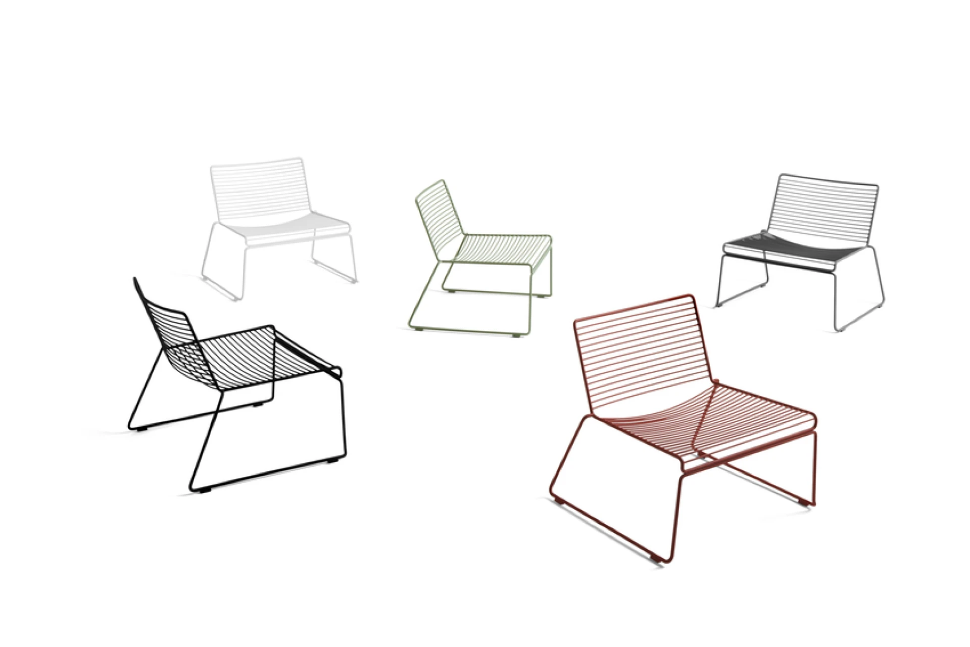 Hee Lounge Chair Rust