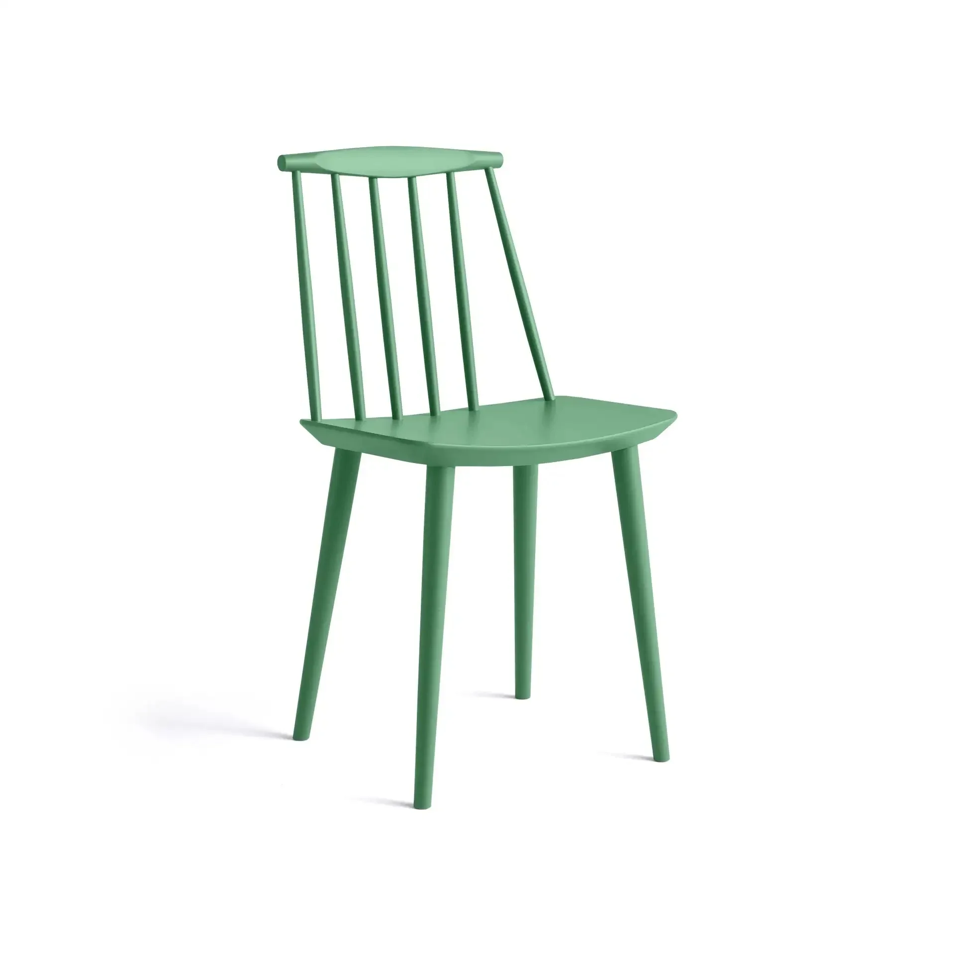 J77 Chair Beech Jade green OUTLET