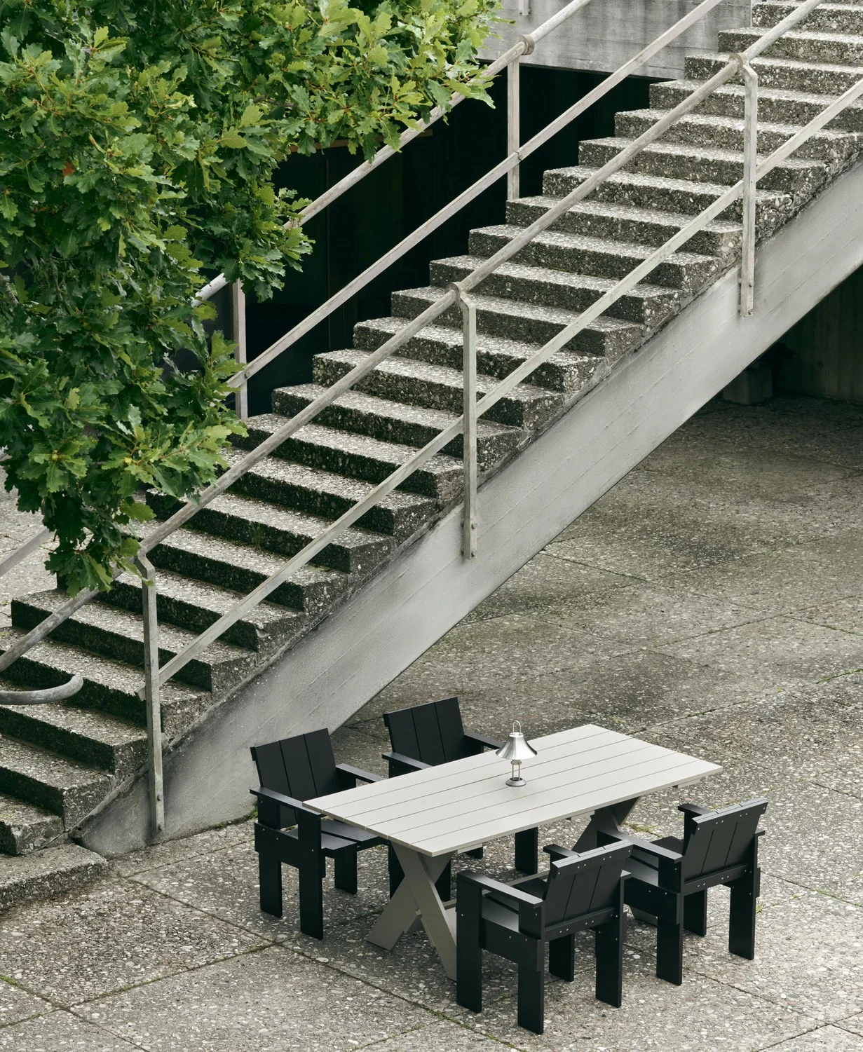 Crate Dining Chair Black