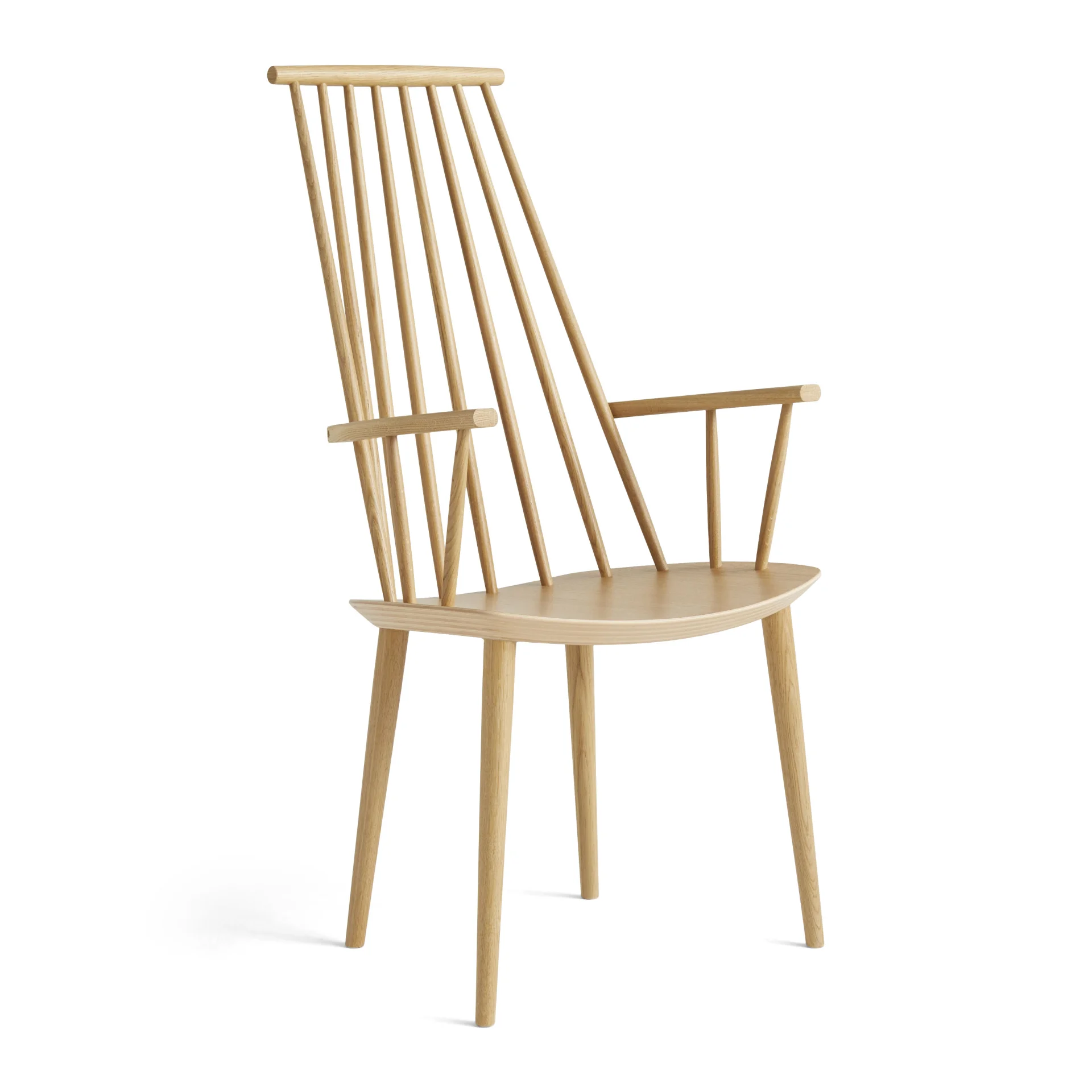 J110 Chair Water-based lacquered oak