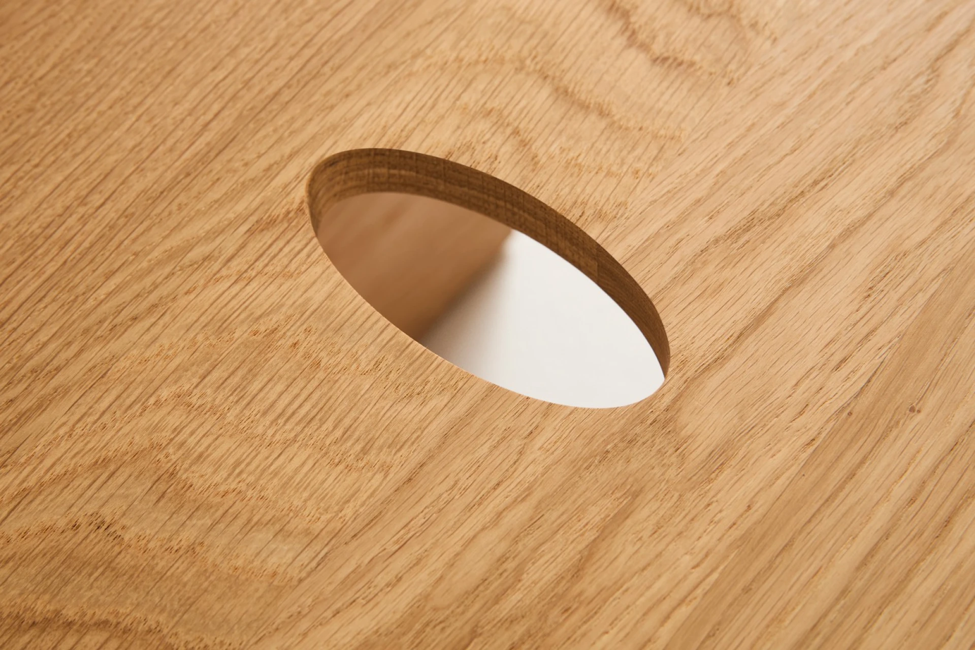 Wood Box Coffee Table Oiled oak