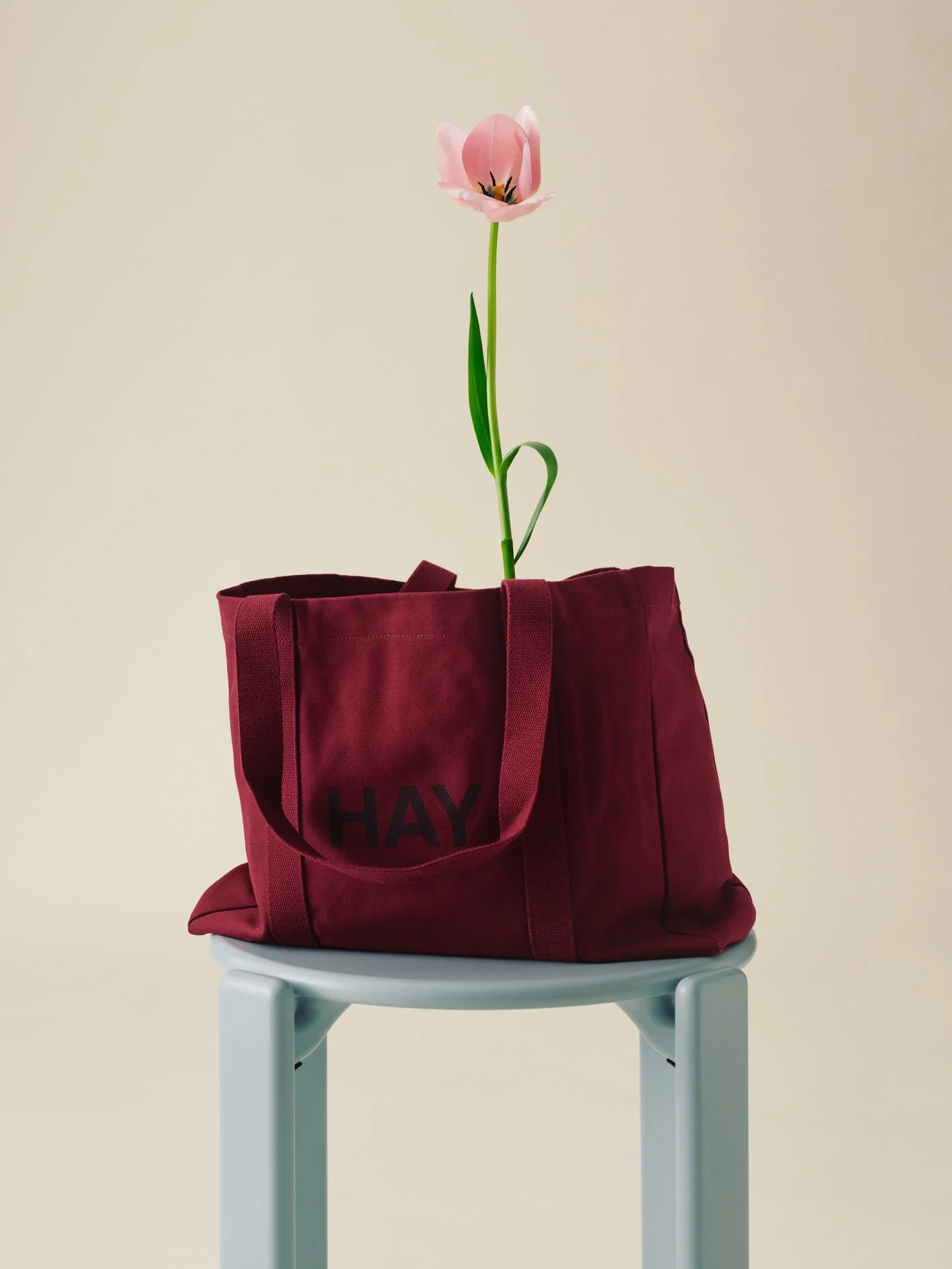 Shopper Bag Medium Burgundy