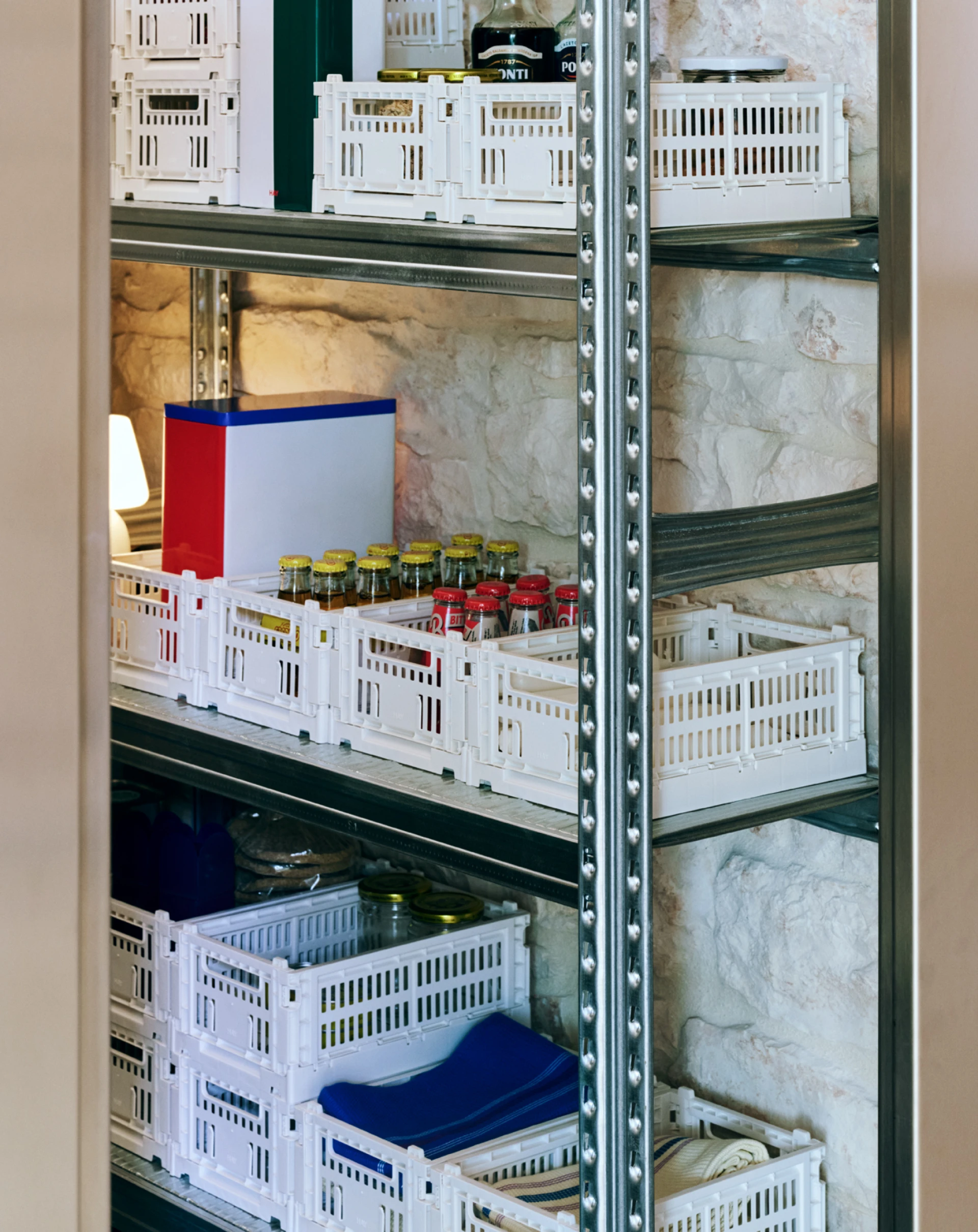 HAY Colour Crate Small Off-white