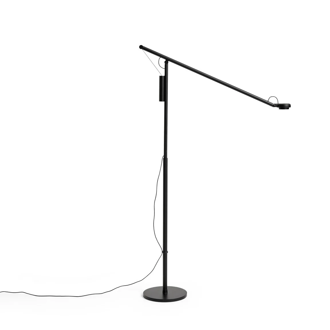 Fifty-fifty Floor Lamp Soft black