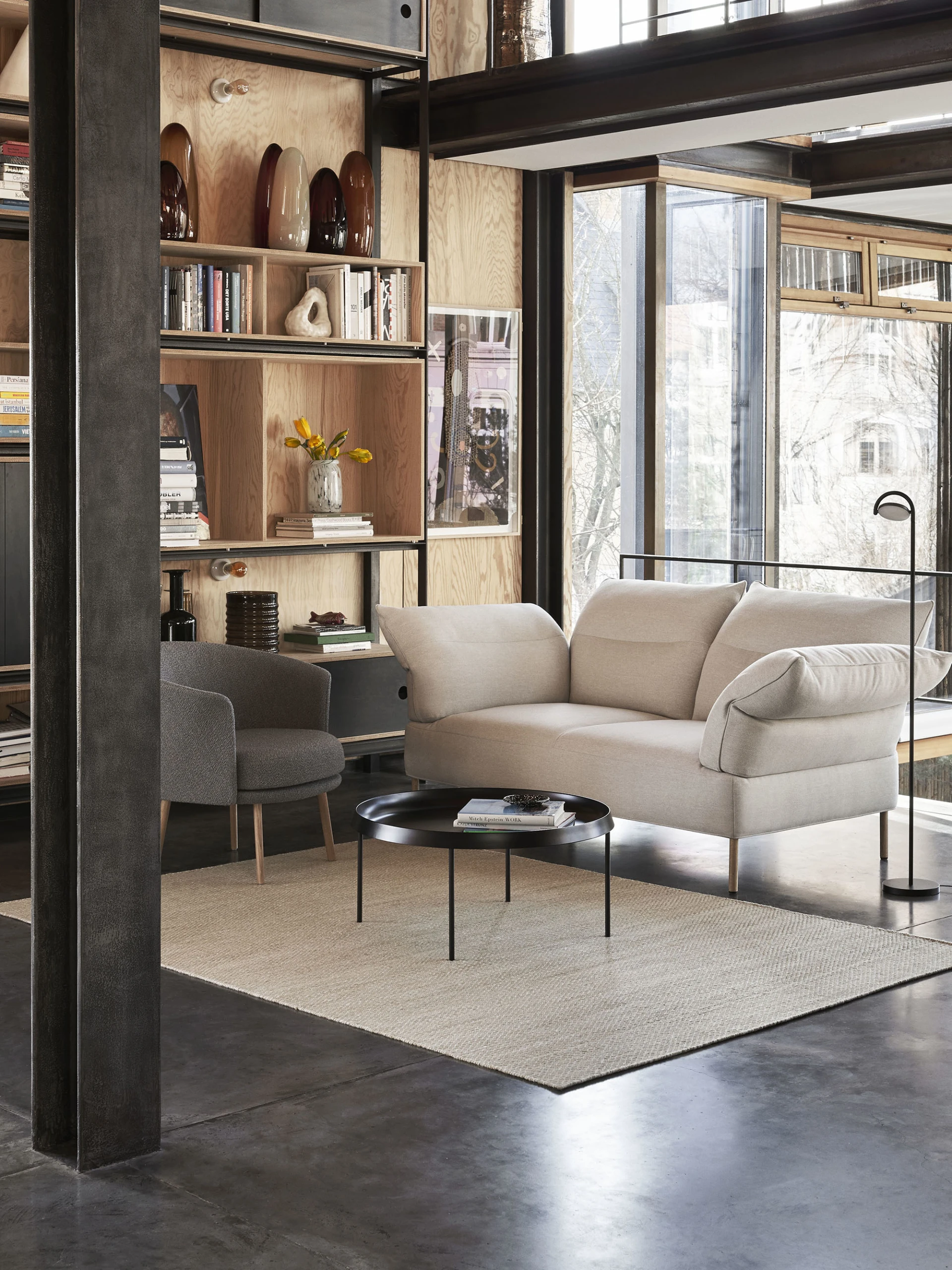 Marselis Floor Lamp Soft black